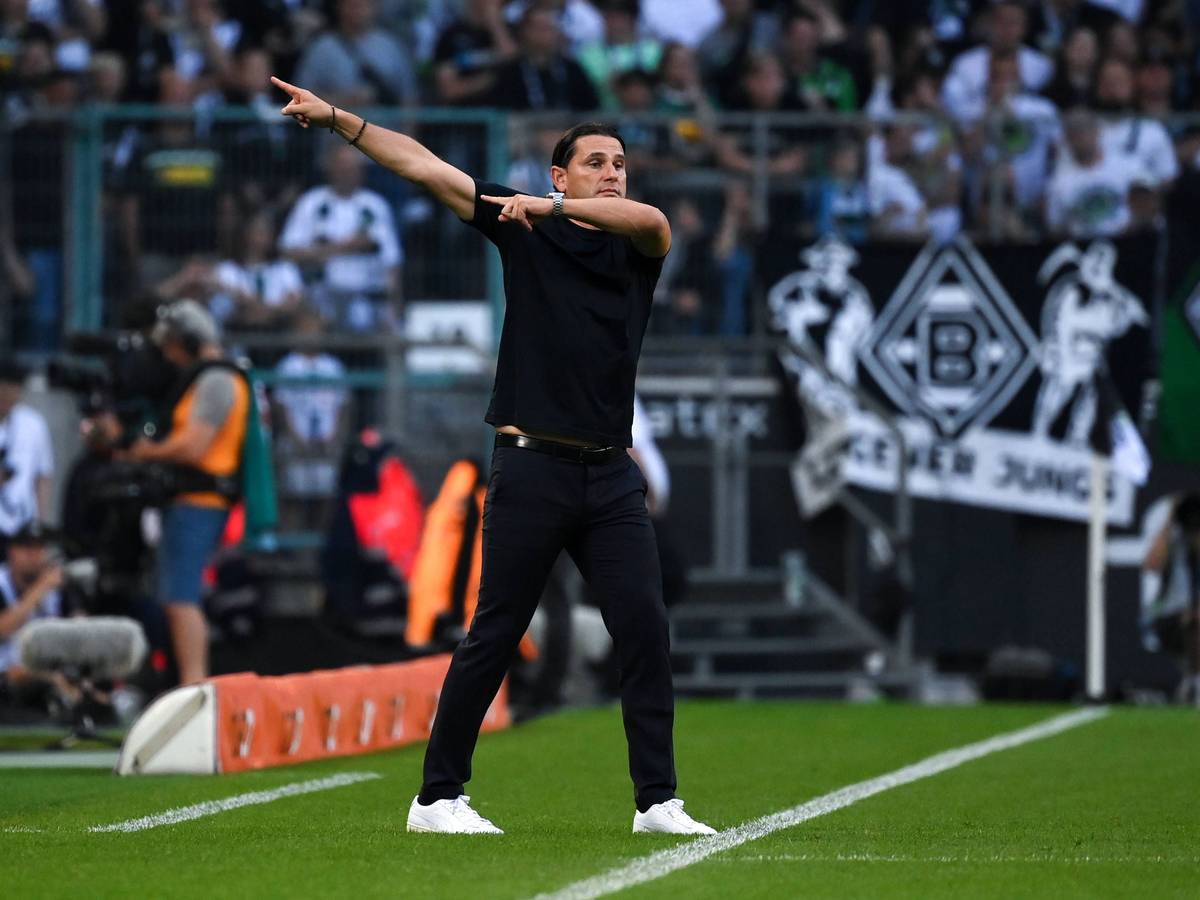 Gerardo Seoane gibt energisch Anweisungen.