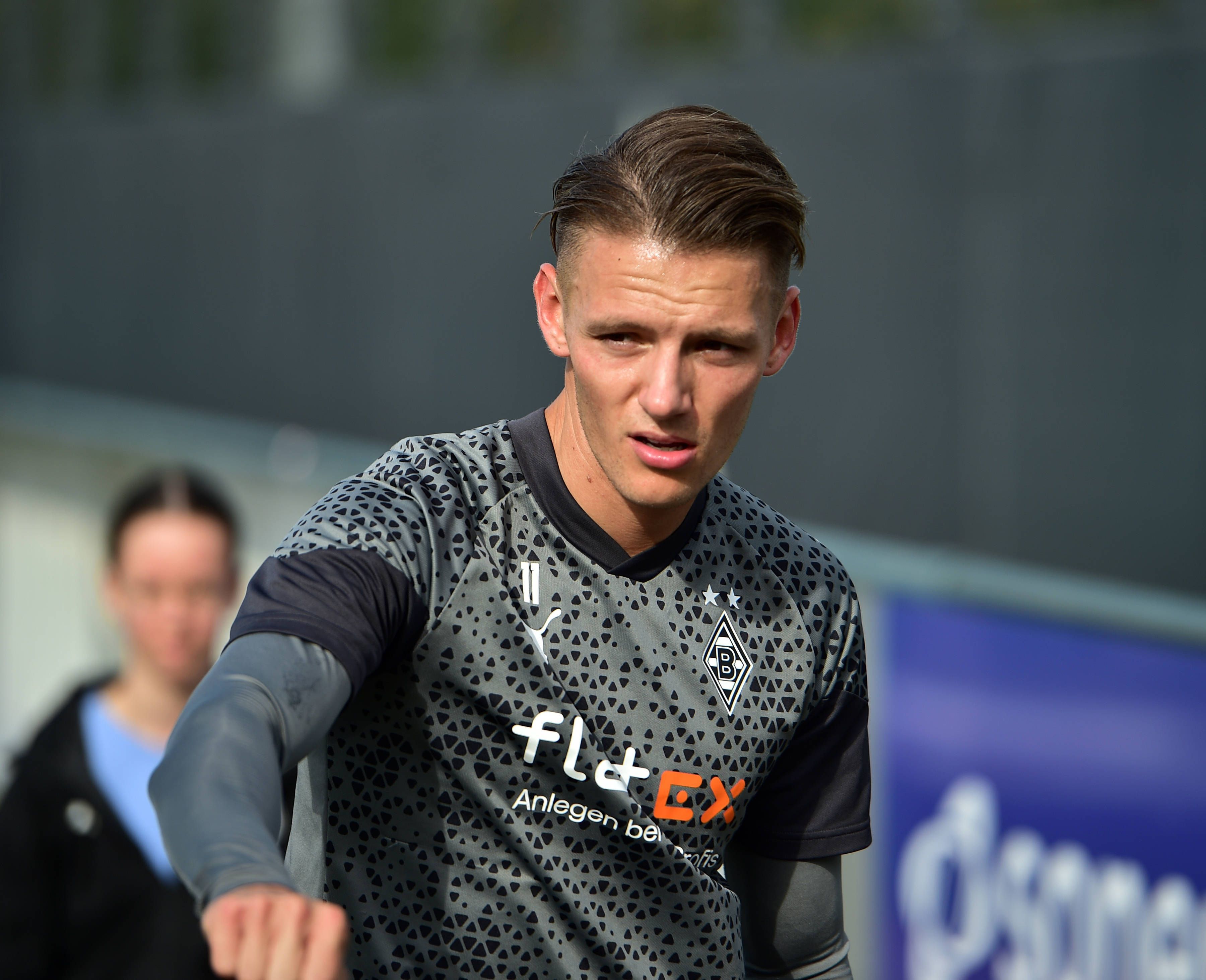 Hannes Wolf bei einer Trainingseinheit.