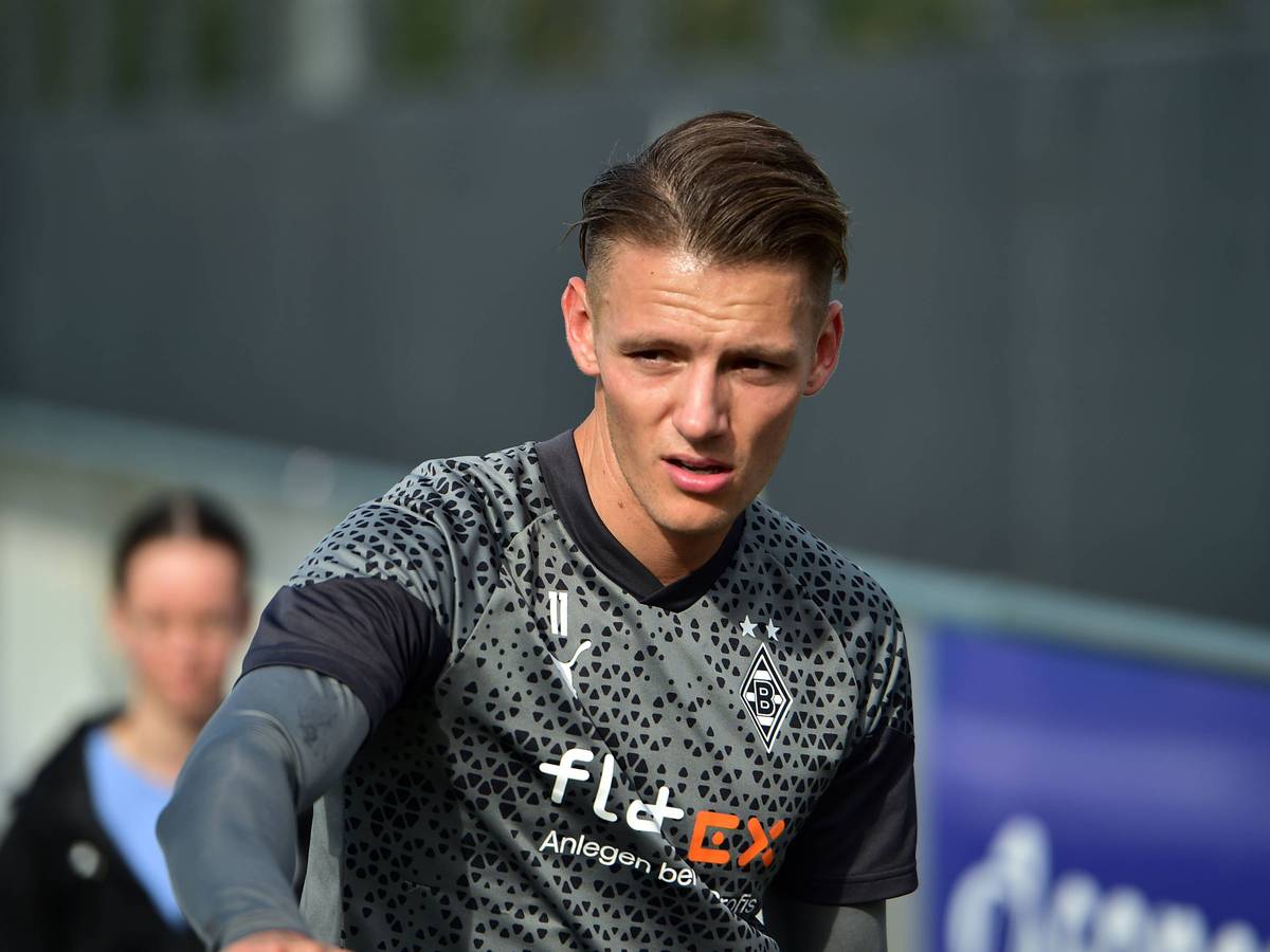 Hannes Wolf bei einer Trainingseinheit.