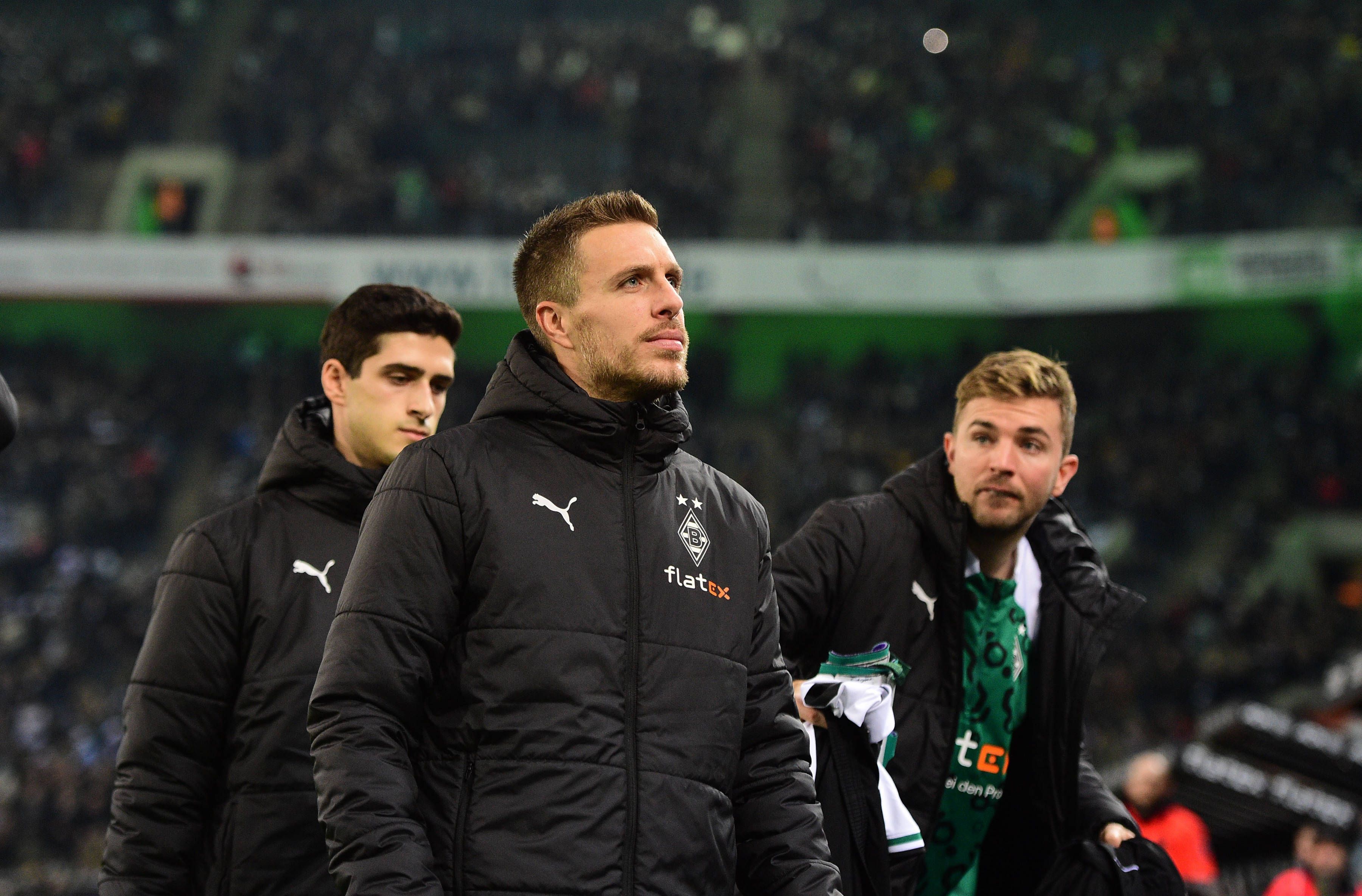 Ersatzspieler von Borussia Mönchengladbach.