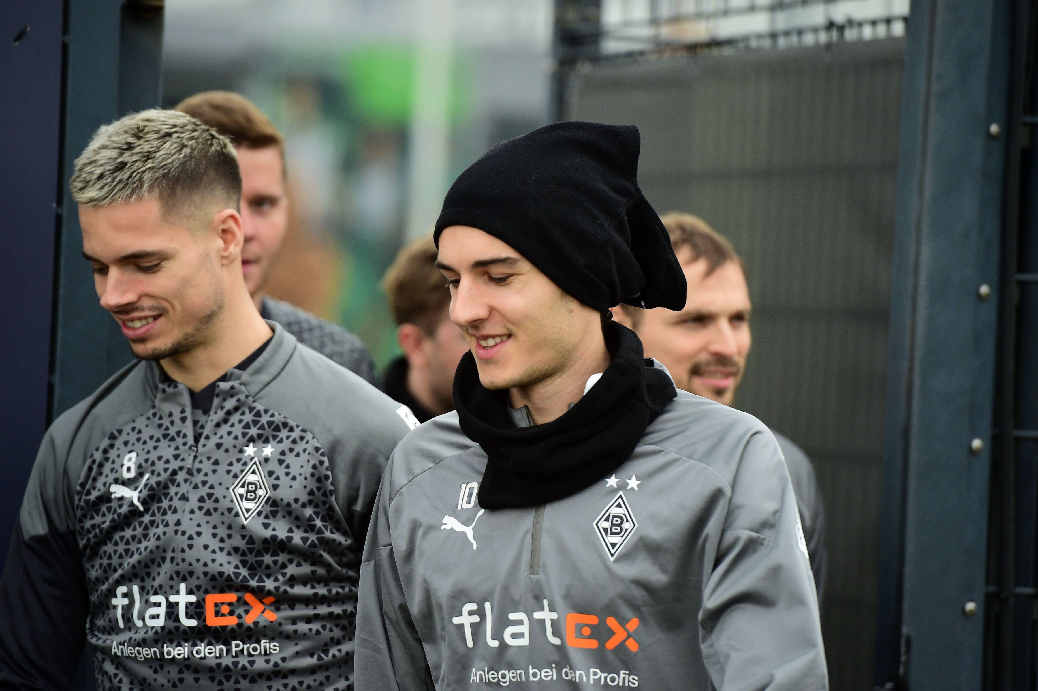 Flo Neuhaus bestritt den Trainingsplatz.