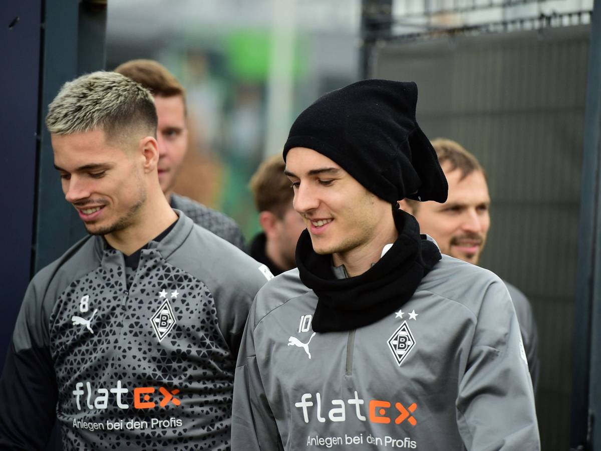 Flo Neuhaus bestritt den Trainingsplatz.