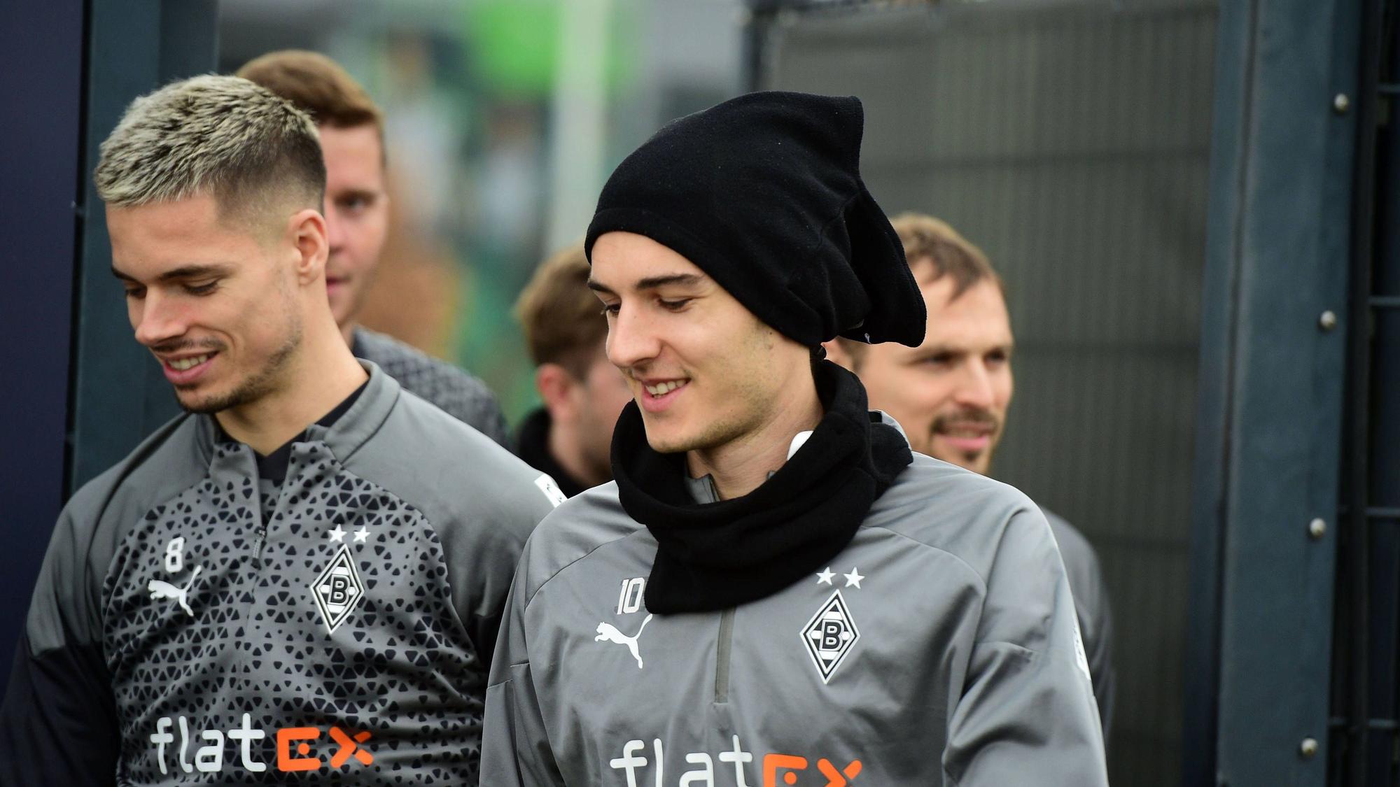 Flo Neuhaus bestritt den Trainingsplatz.