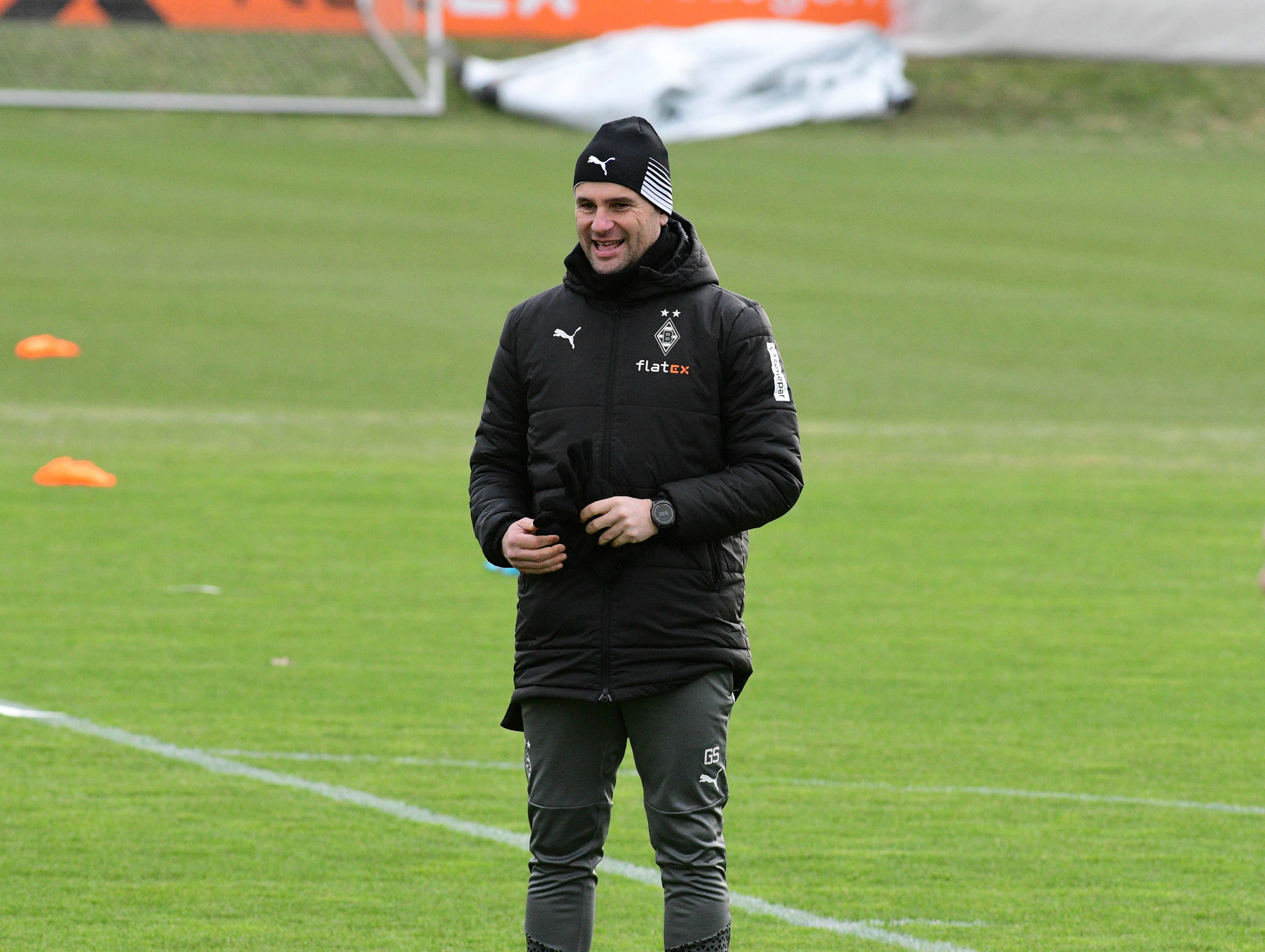 Gerardo Seoane auf dem Trainingsplatz.