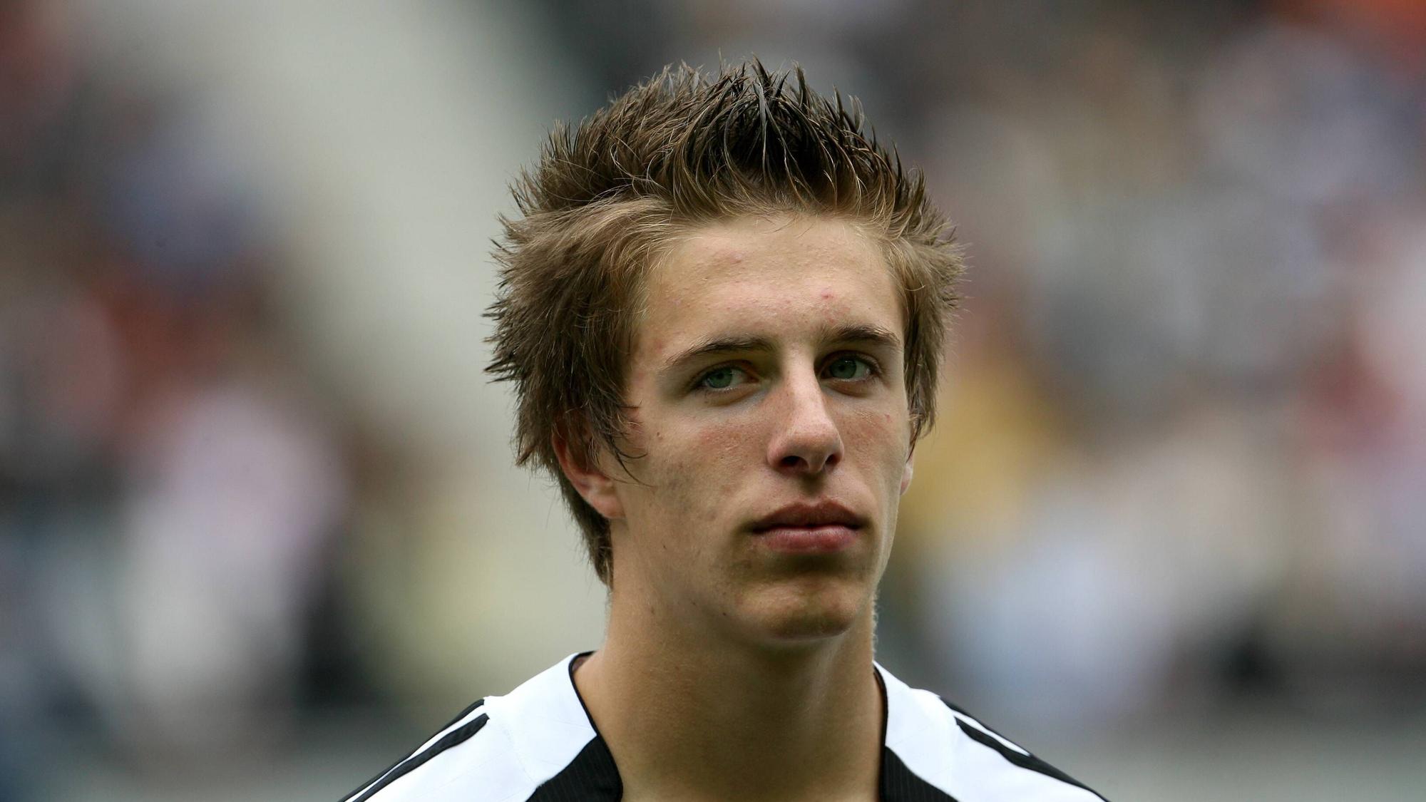 Patrick Herrmann im Berliner Olympiastadion.