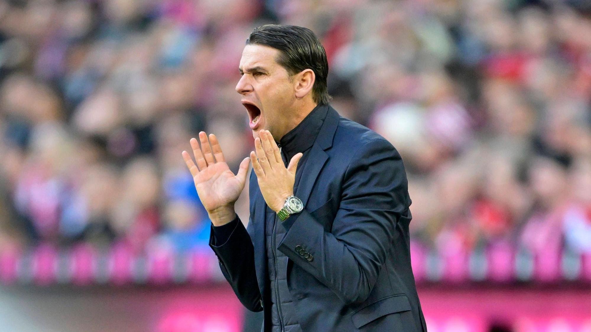 Gerardo Seoane gibt Anweisungen.
