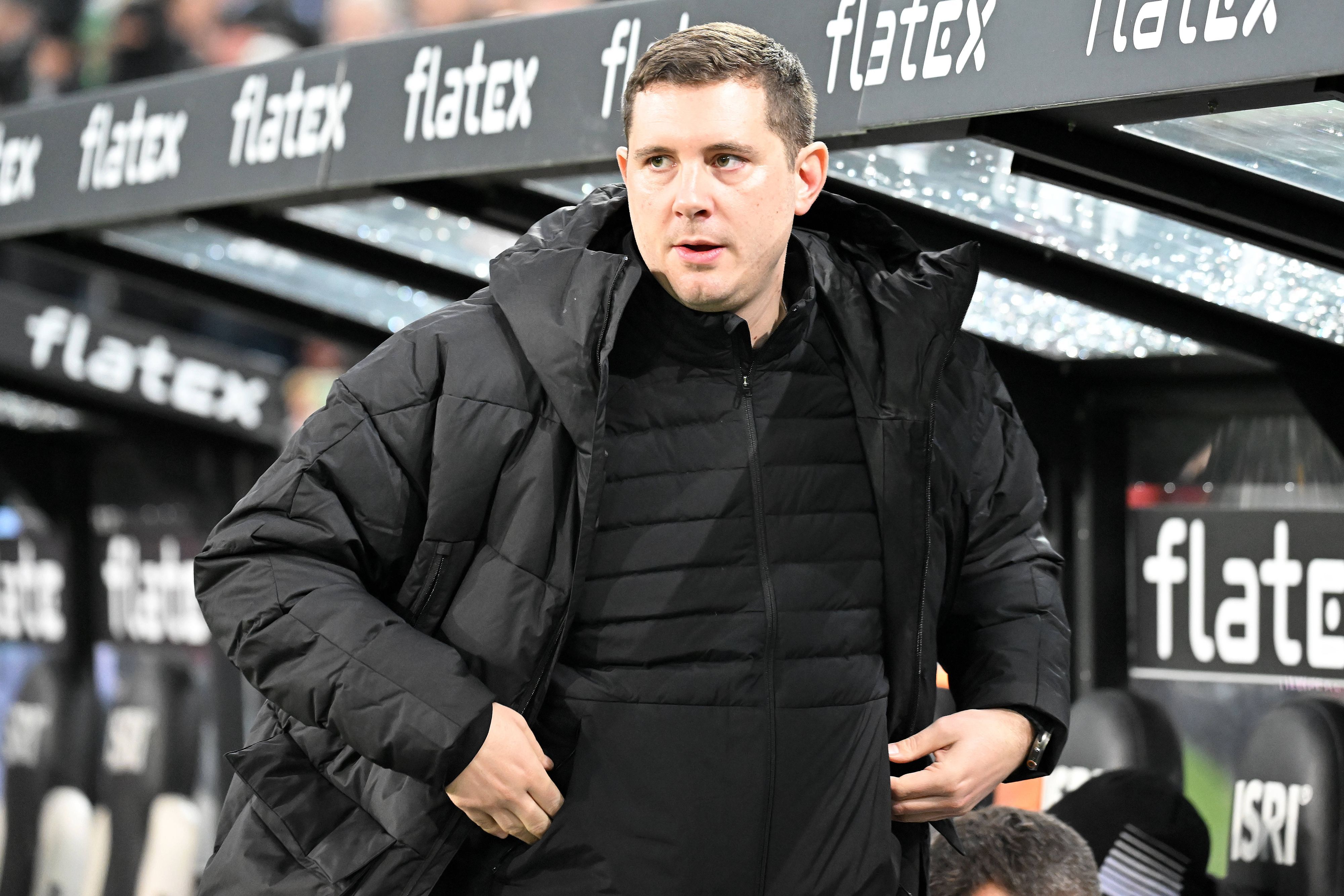Nils Schmadtke im Borussia-Park.