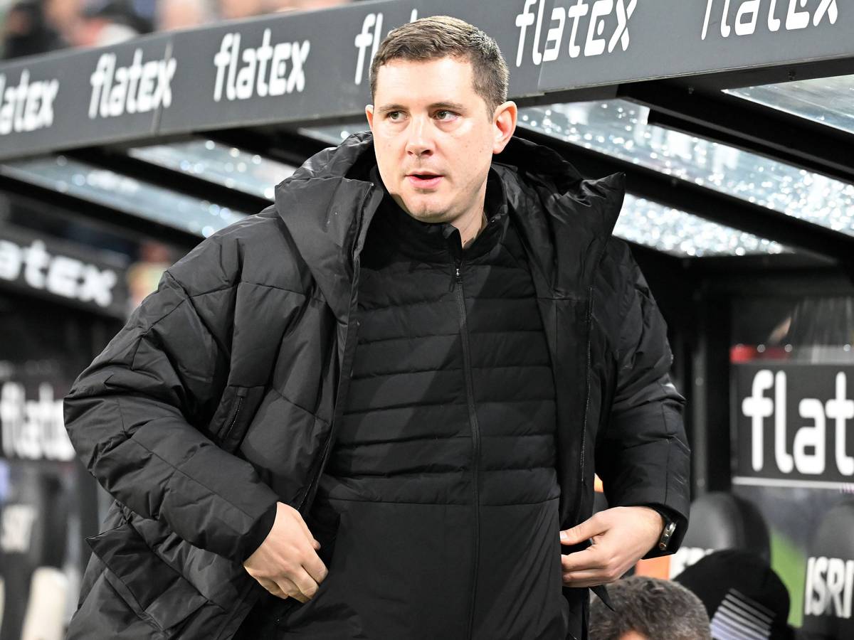 Nils Schmadtke im Borussia-Park.