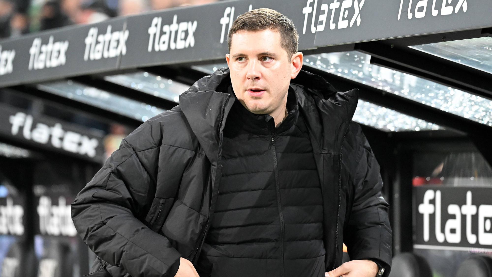 Nils Schmadtke im Borussia-Park.