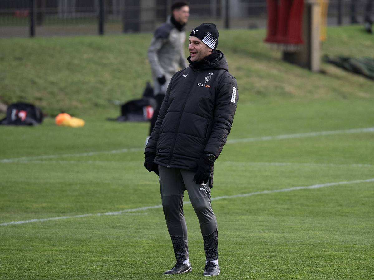 Gerardo Seoane auf dem Trainingsplatz.