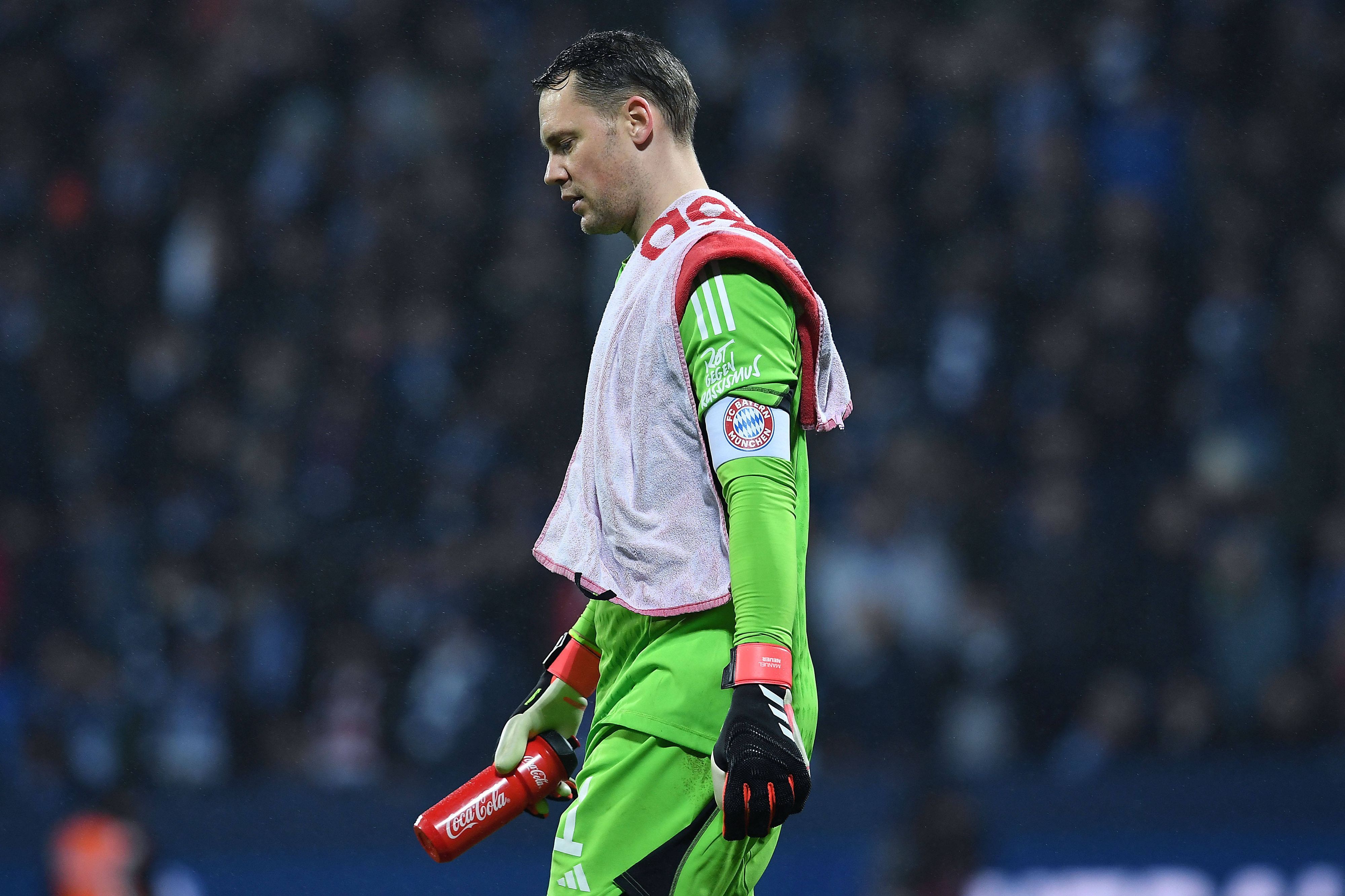 Ein enttäuschter Manuel Neuer in Bochum.