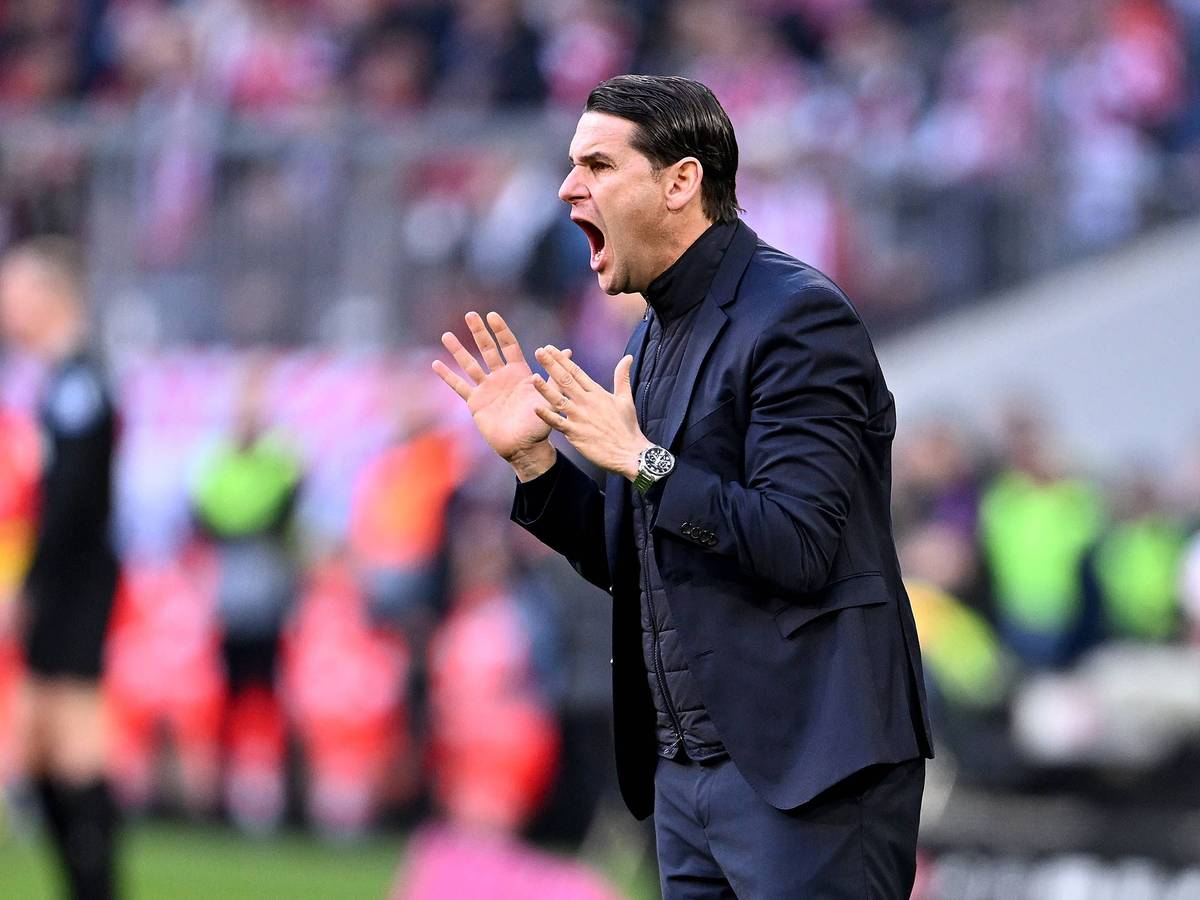 Gerardo Seoane gibt lautstark Anweisungen.