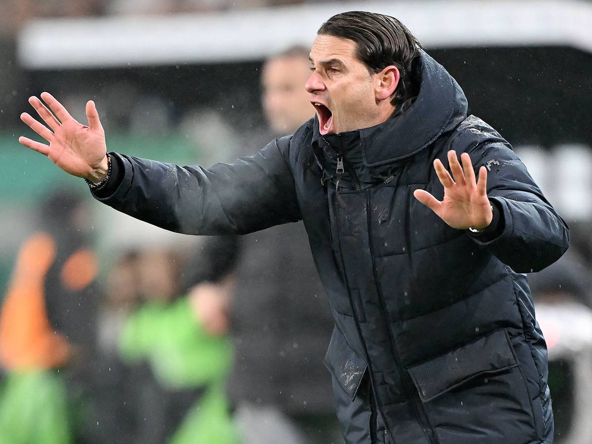 Gerardo Seoane gibt lautstark Anweisungen.