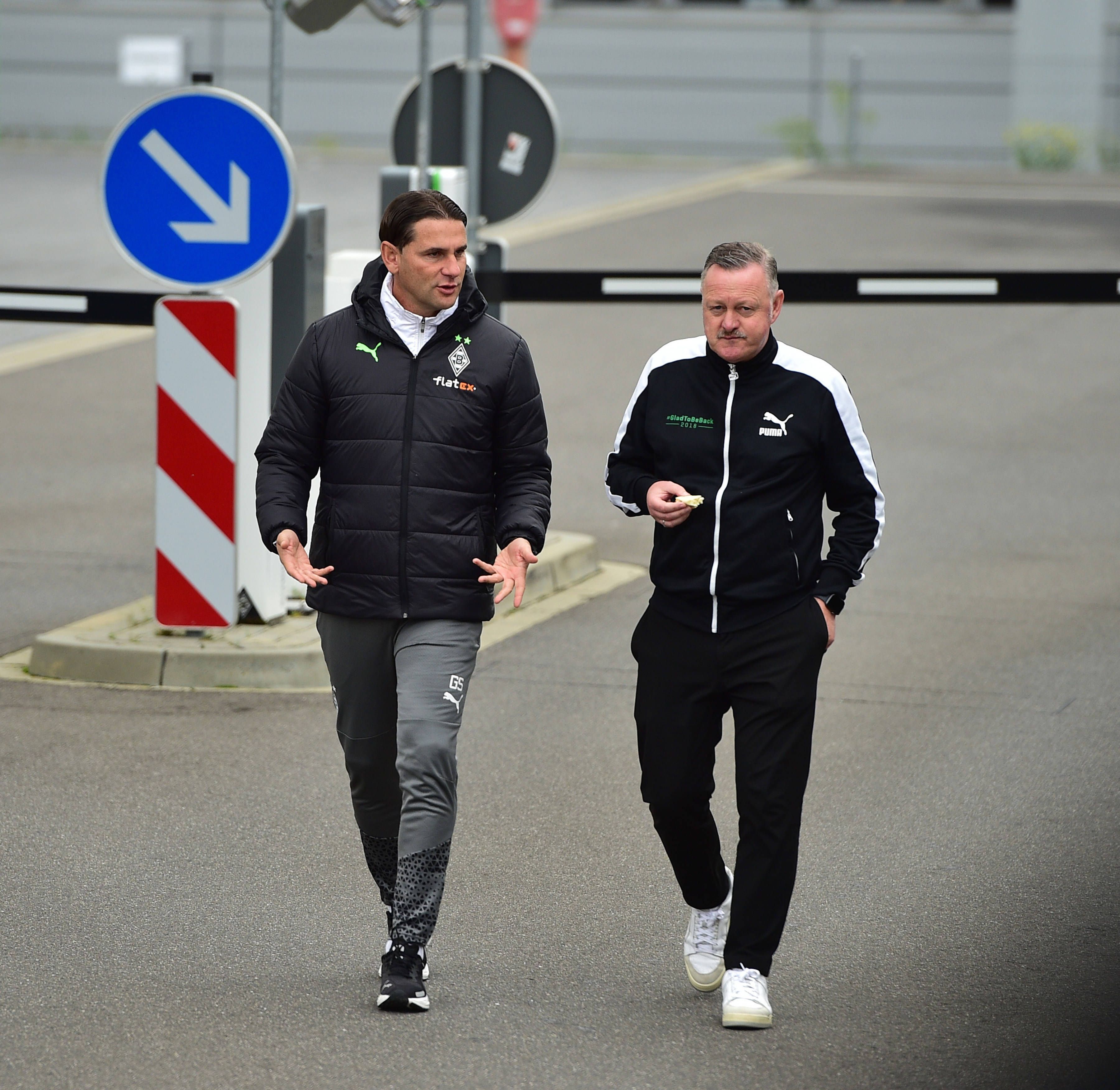 Gerardo Seoane und Roland Virkus im Gespräch.