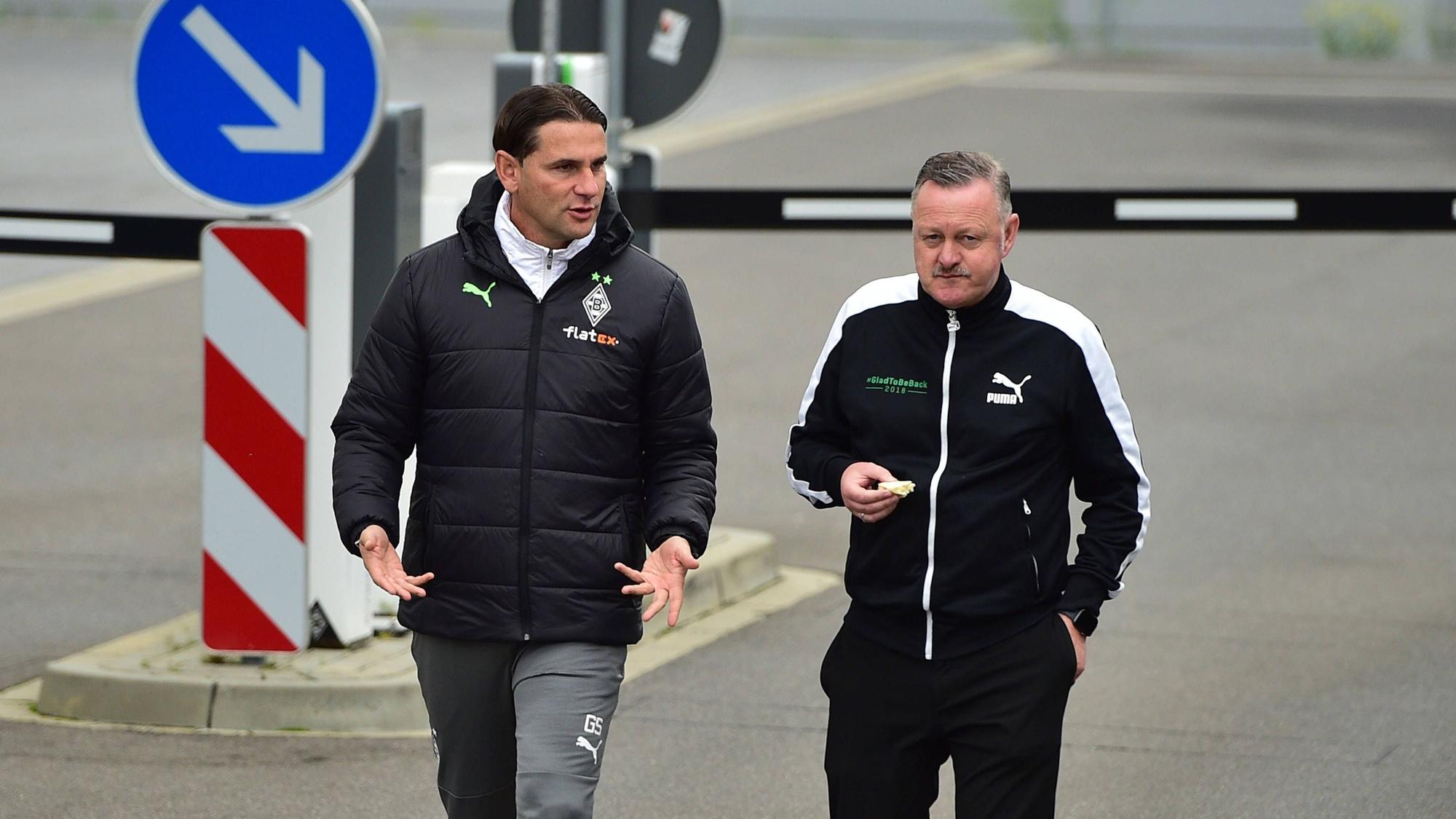 Gerardo Seoane und Roland Virkus im Gespräch.