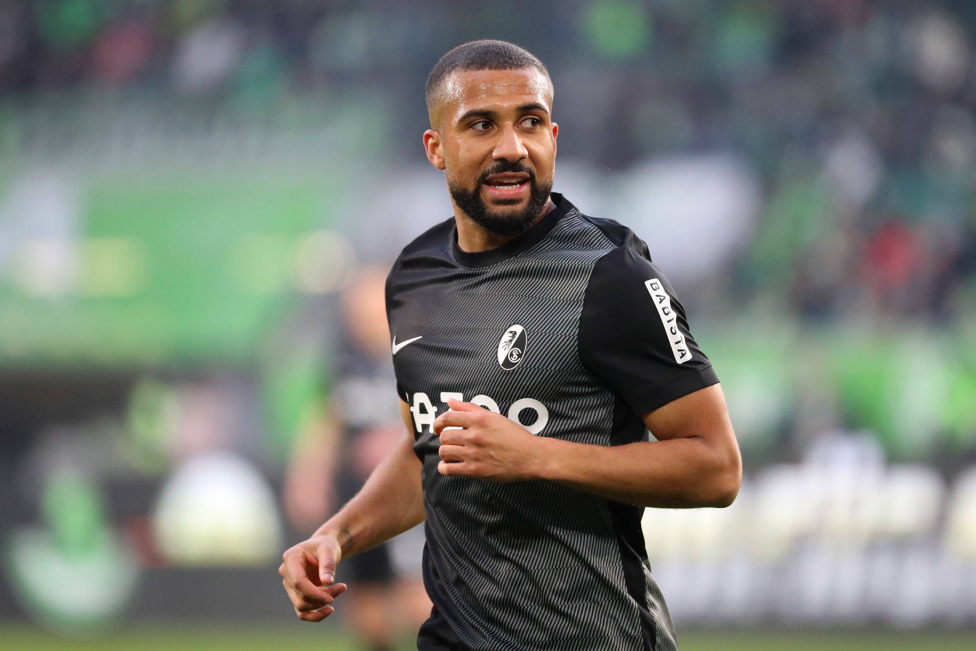 Daniel-Kofi Kyereh im schwarzen Freiburg-Trikot.