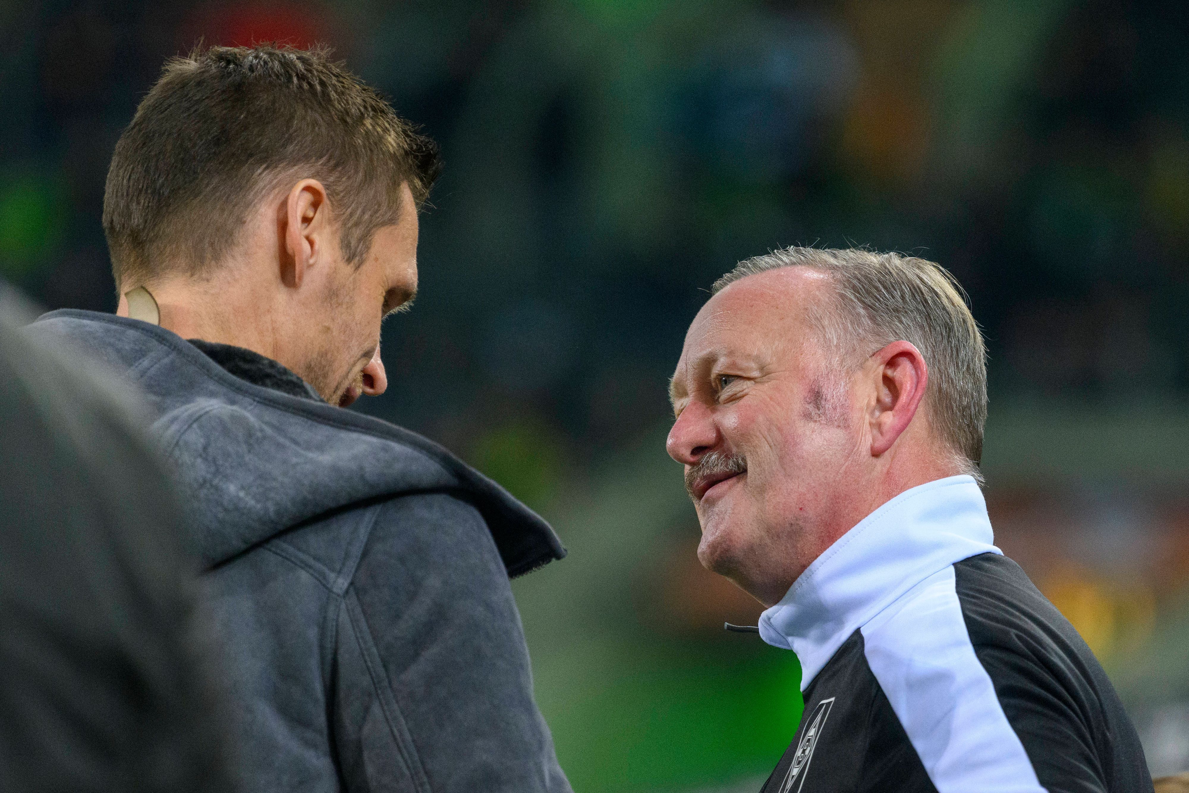 Roland Virkus im Gespräch mit Sebastian Kehl.