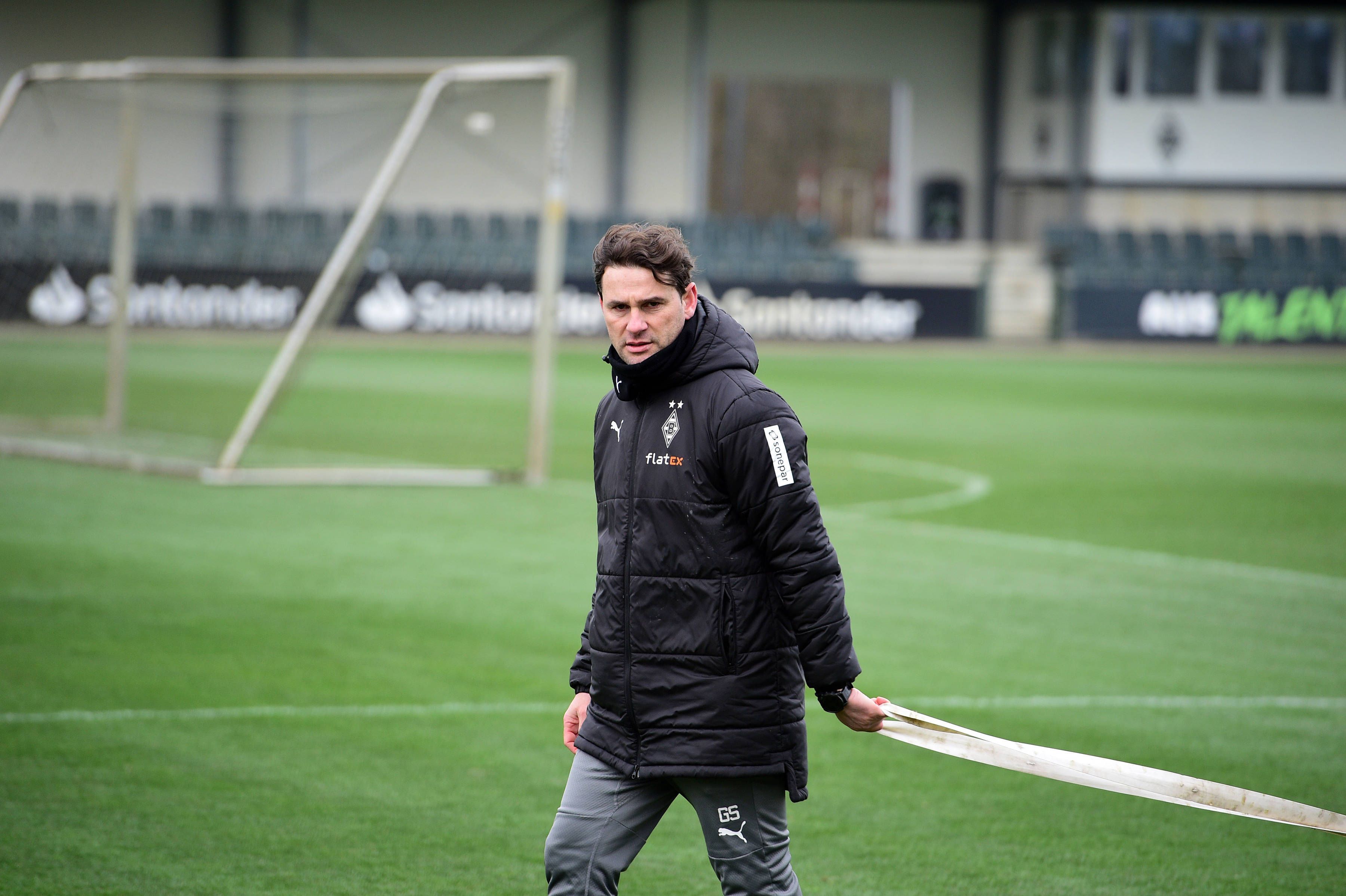 Gerardo Seoane auf dem Trainingsplatz.