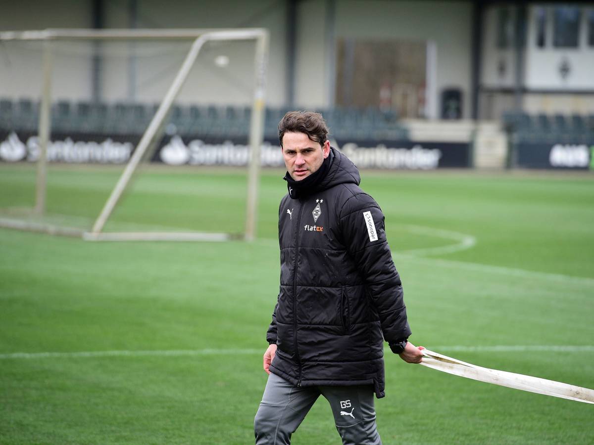 Gerardo Seoane auf dem Trainingsplatz.