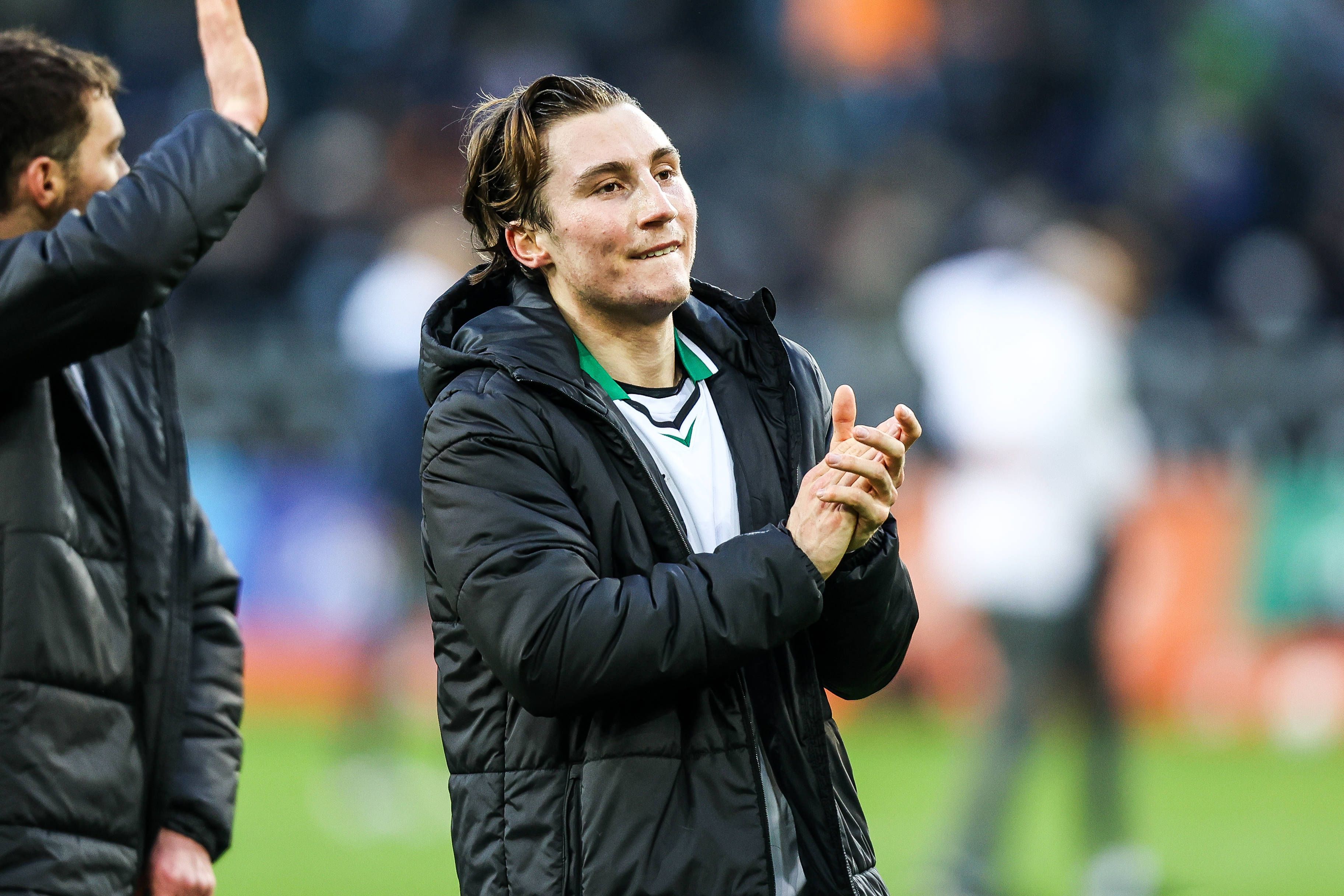 Rocco Reitz applaudiert.
