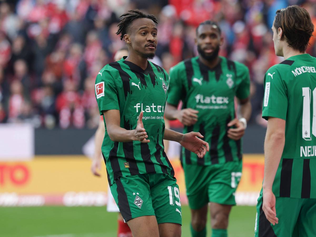 Nathan Ngoumou bejubelt seinen Treffer.