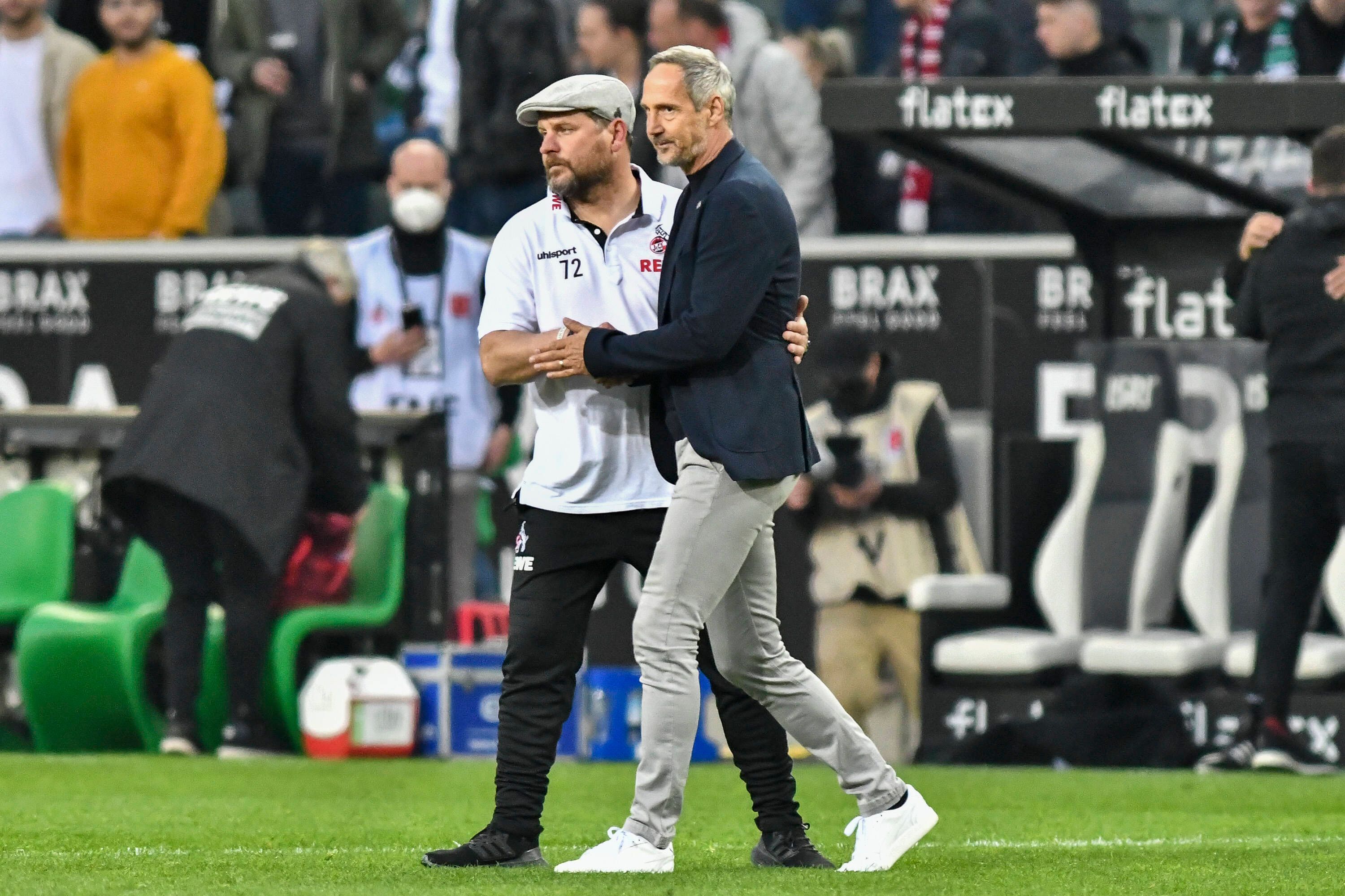 Adi Hütter und Steffen Baumgart verabschieden sich.
