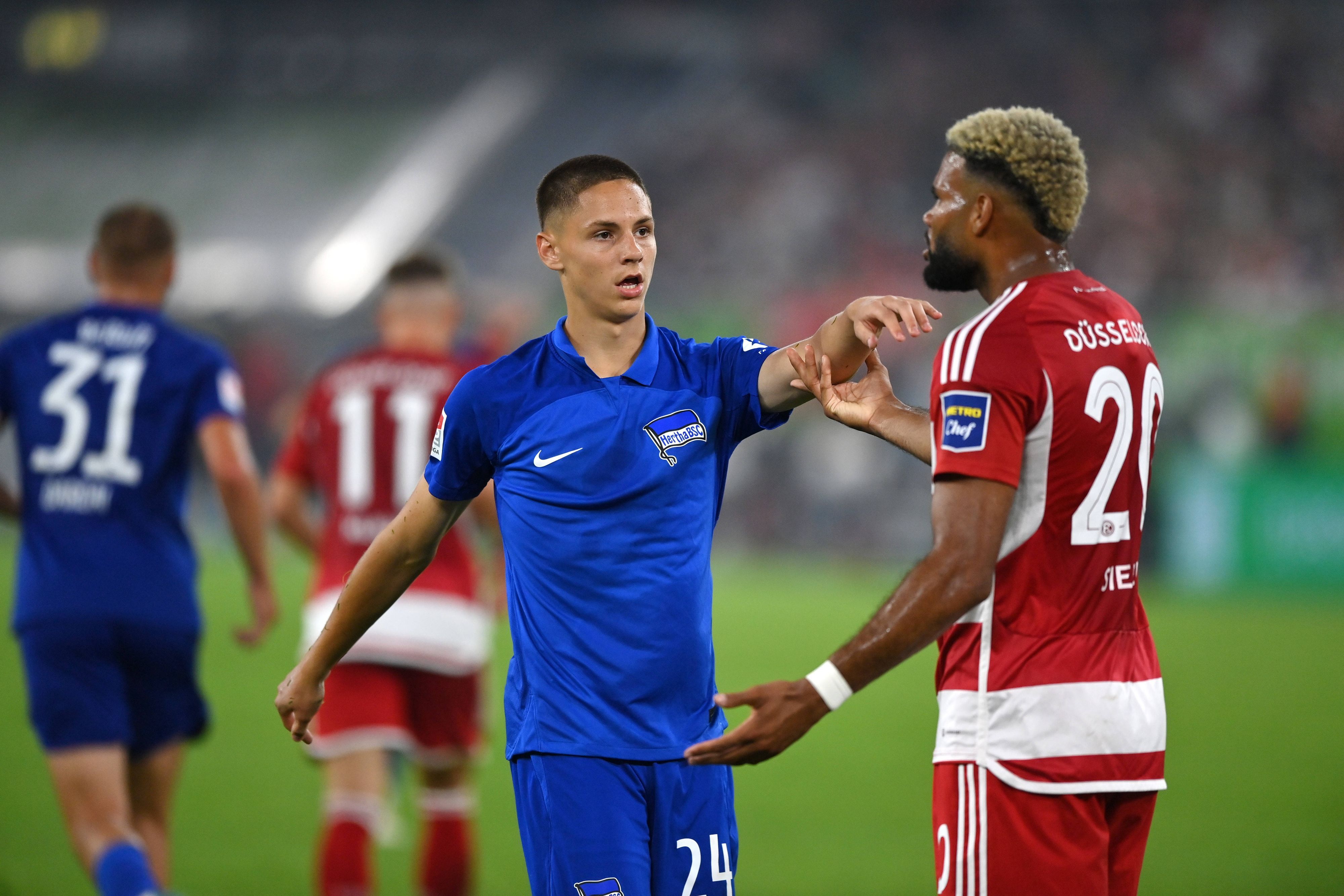 Bence Dardai im Hertha-Trikot.