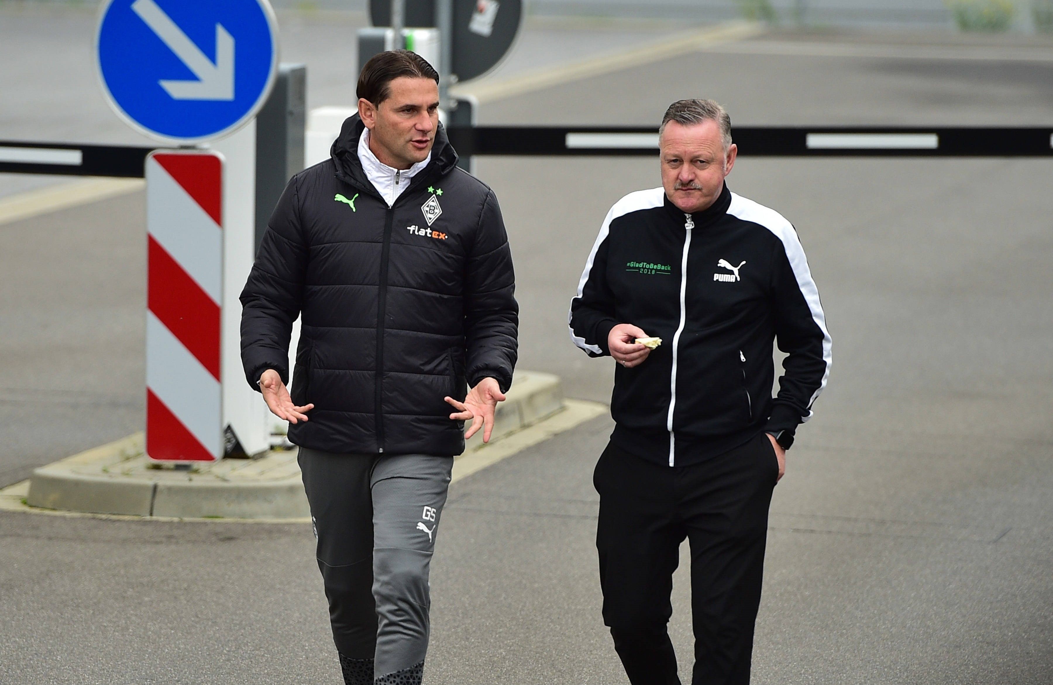 Gerardo Seoane und Roland Virkus im Gespräch.