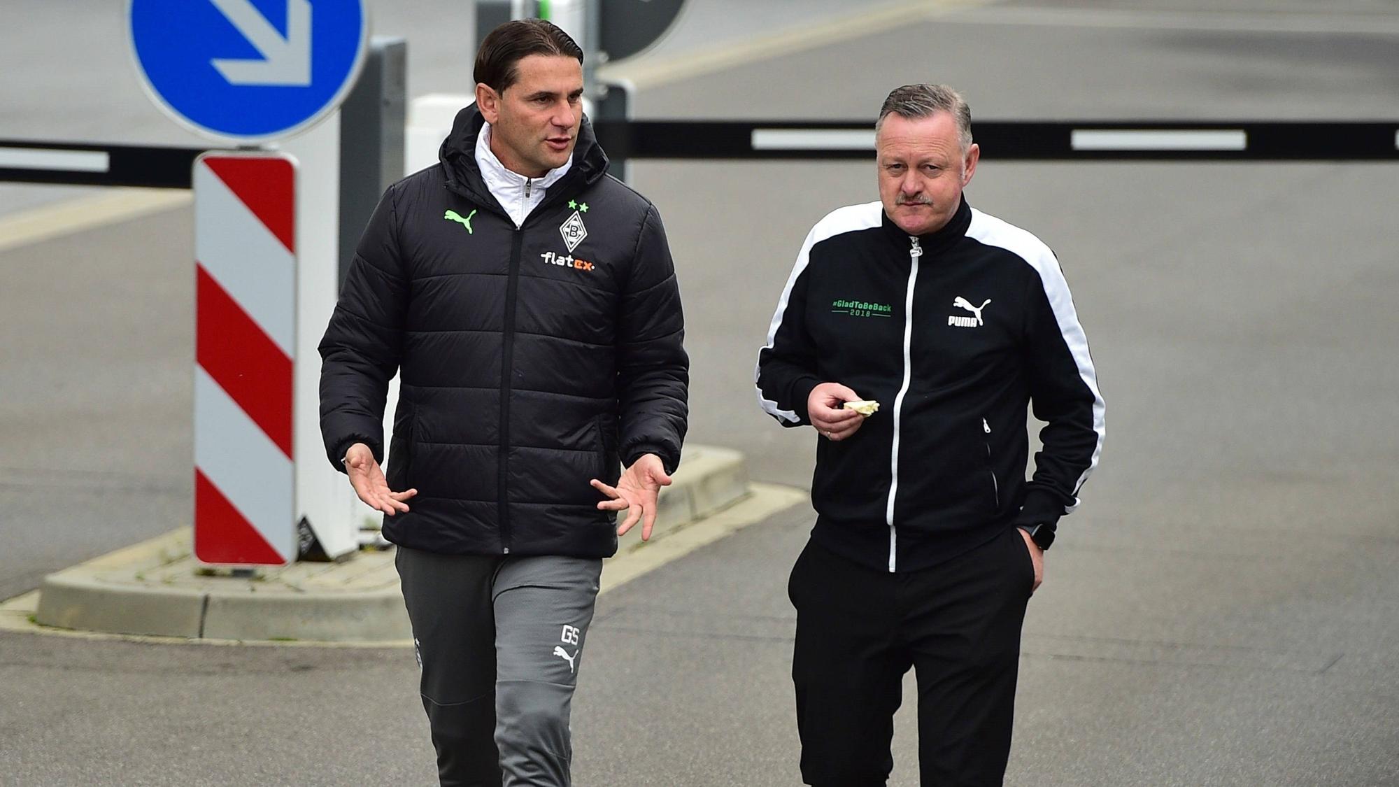 Gerardo Seoane und Roland Virkus im Gespräch.