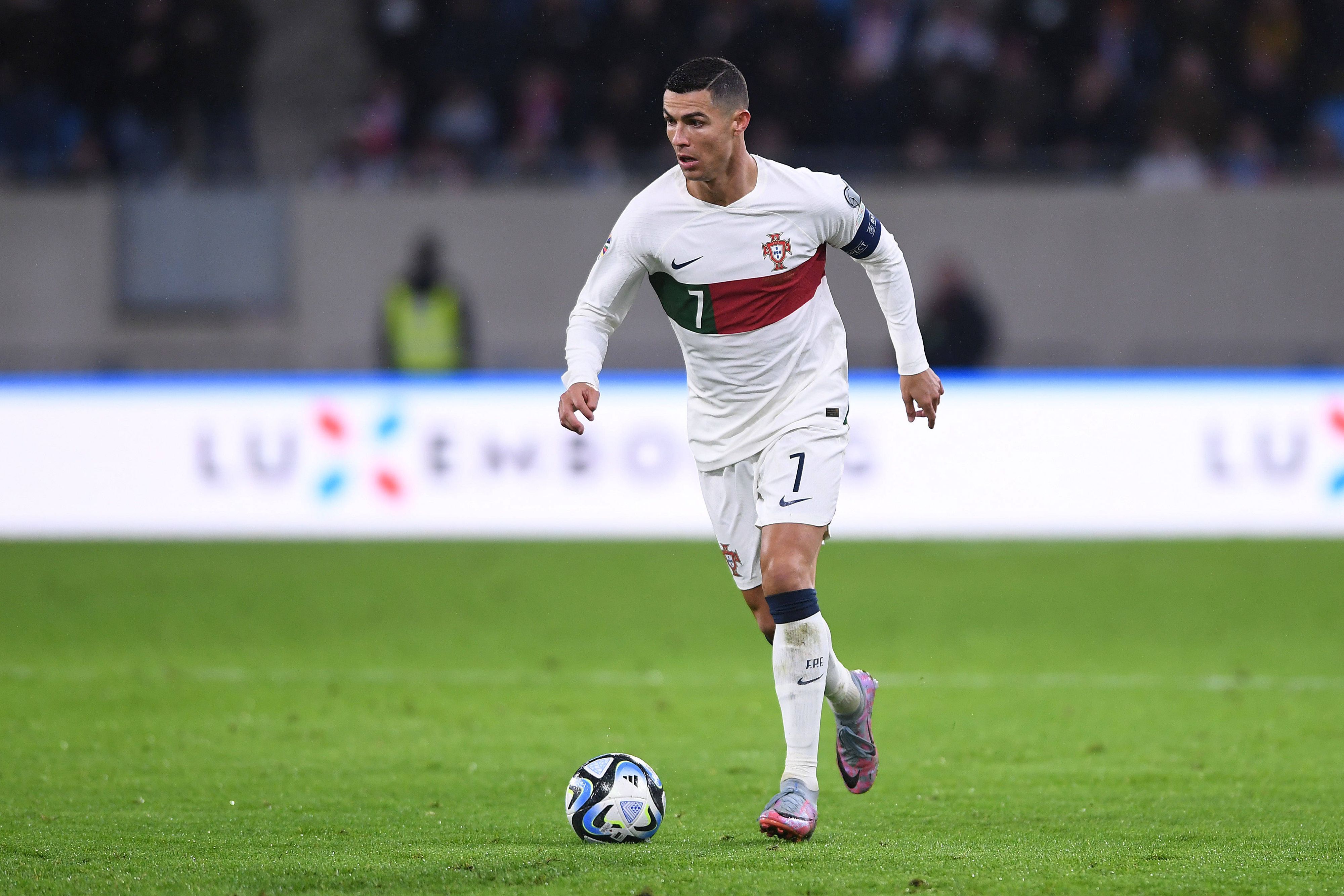 Cristiano Ronaldo im Portugal-Trikot.