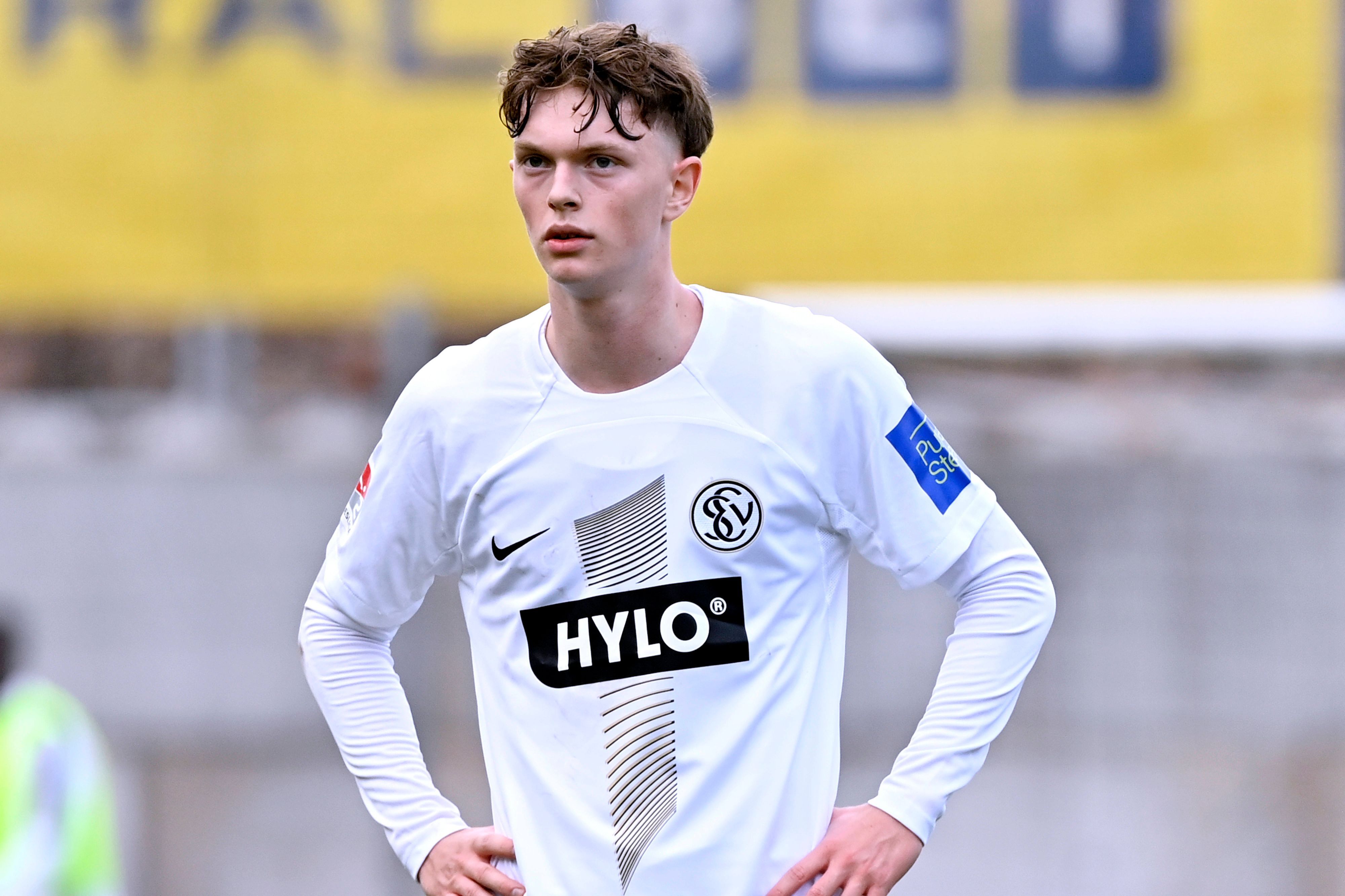Paul Wanner im Elversberg-Trikot.