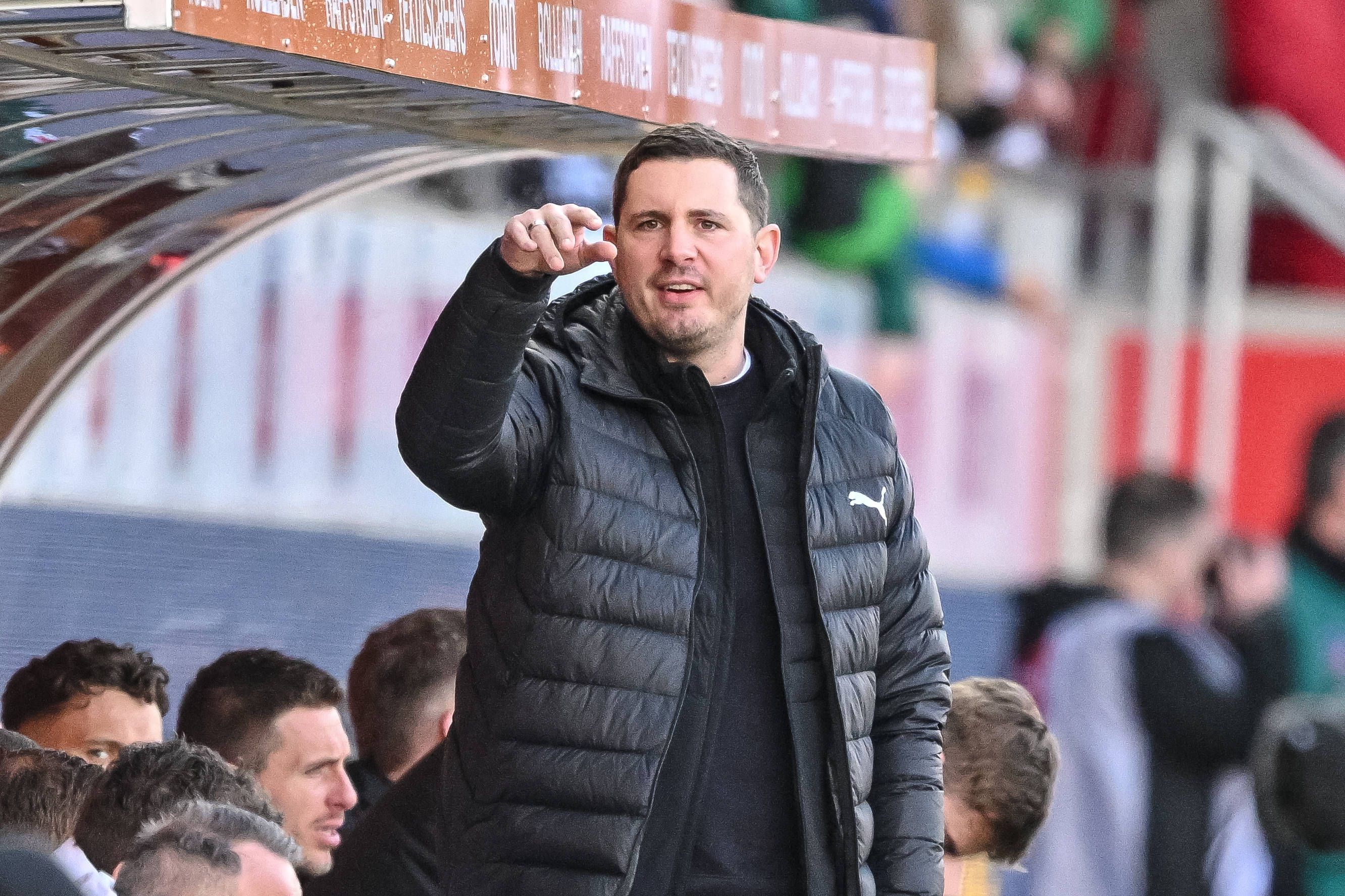 Sportdirektor von Borussia Mönchengladbach aufgebracht.