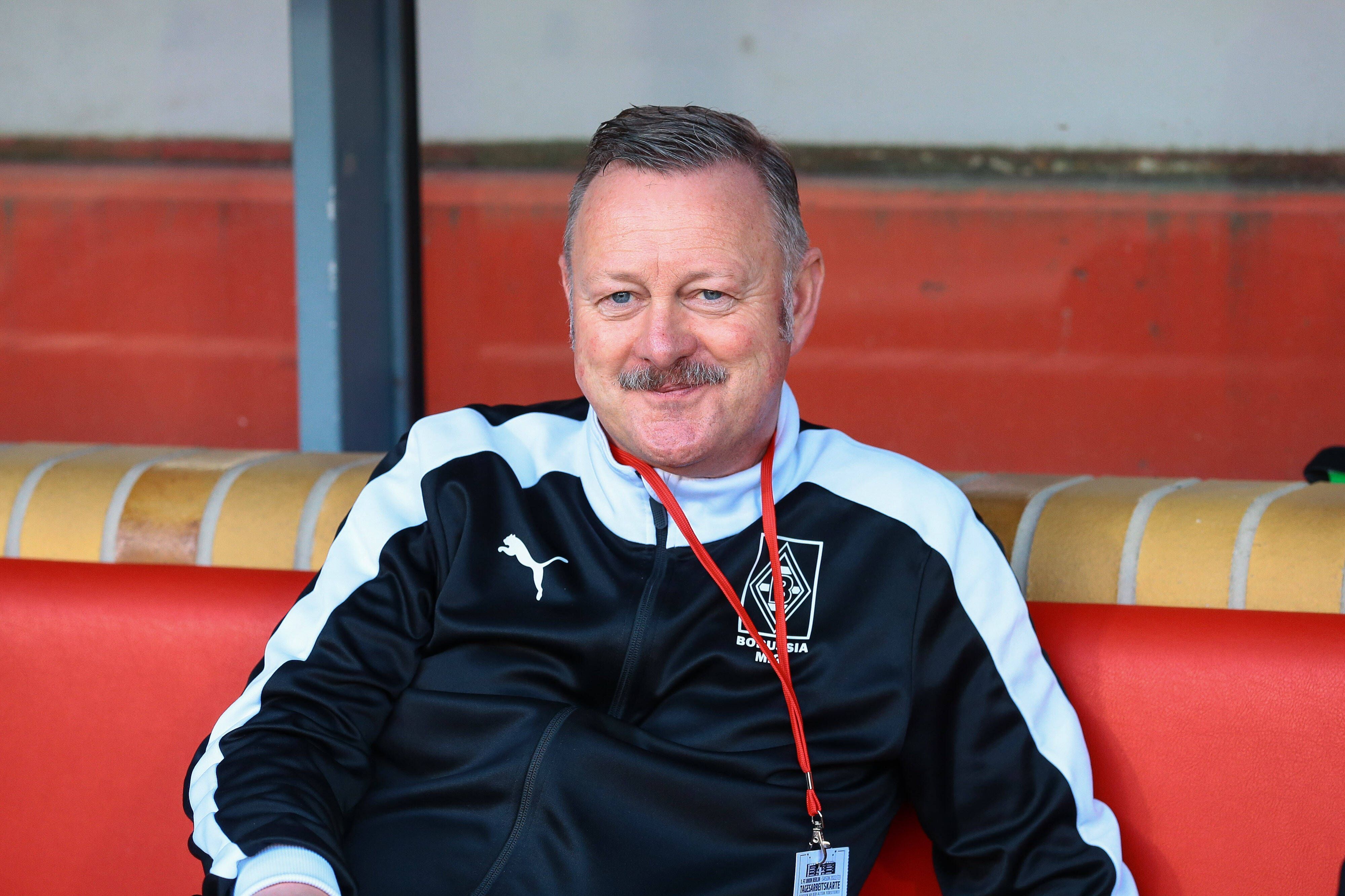 Roland Virkus auf der Ersatzbank bei Union Berlin.