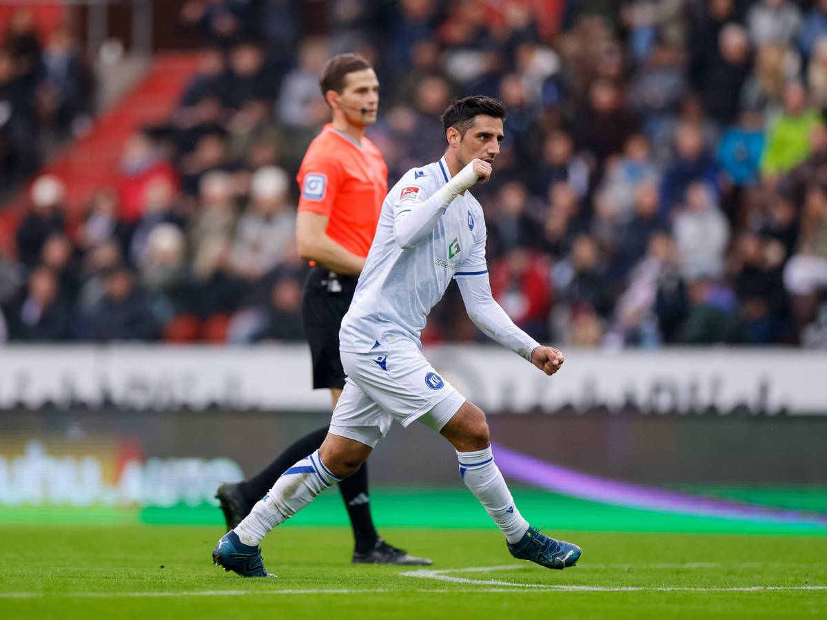 Lars Stindl beim Torjubel.