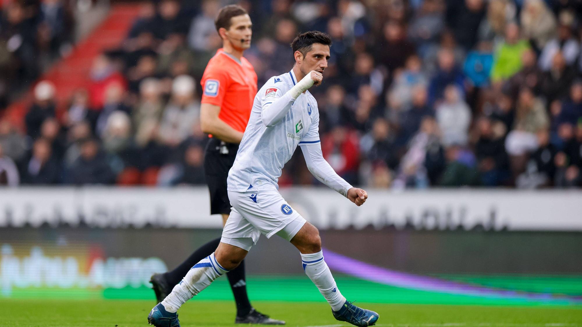 Lars Stindl beim Torjubel.