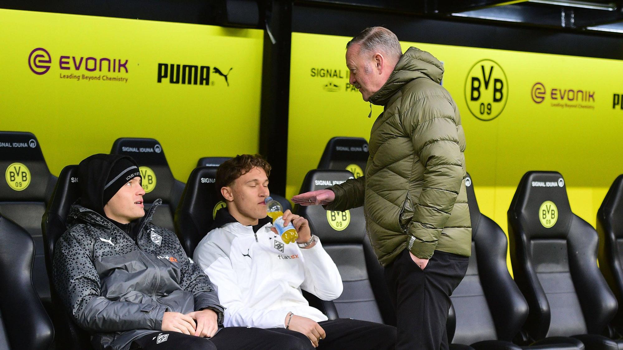 Roland Virkus im Gespräch mit Luca Netz und Jan Olschowsky.