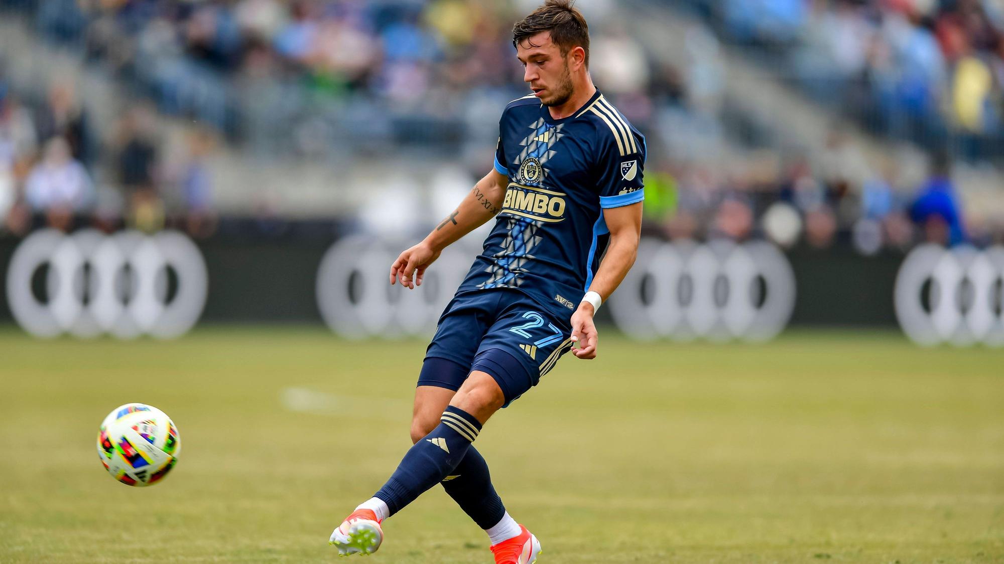 Kai Wagner im Trikot von Philadelphia Union.