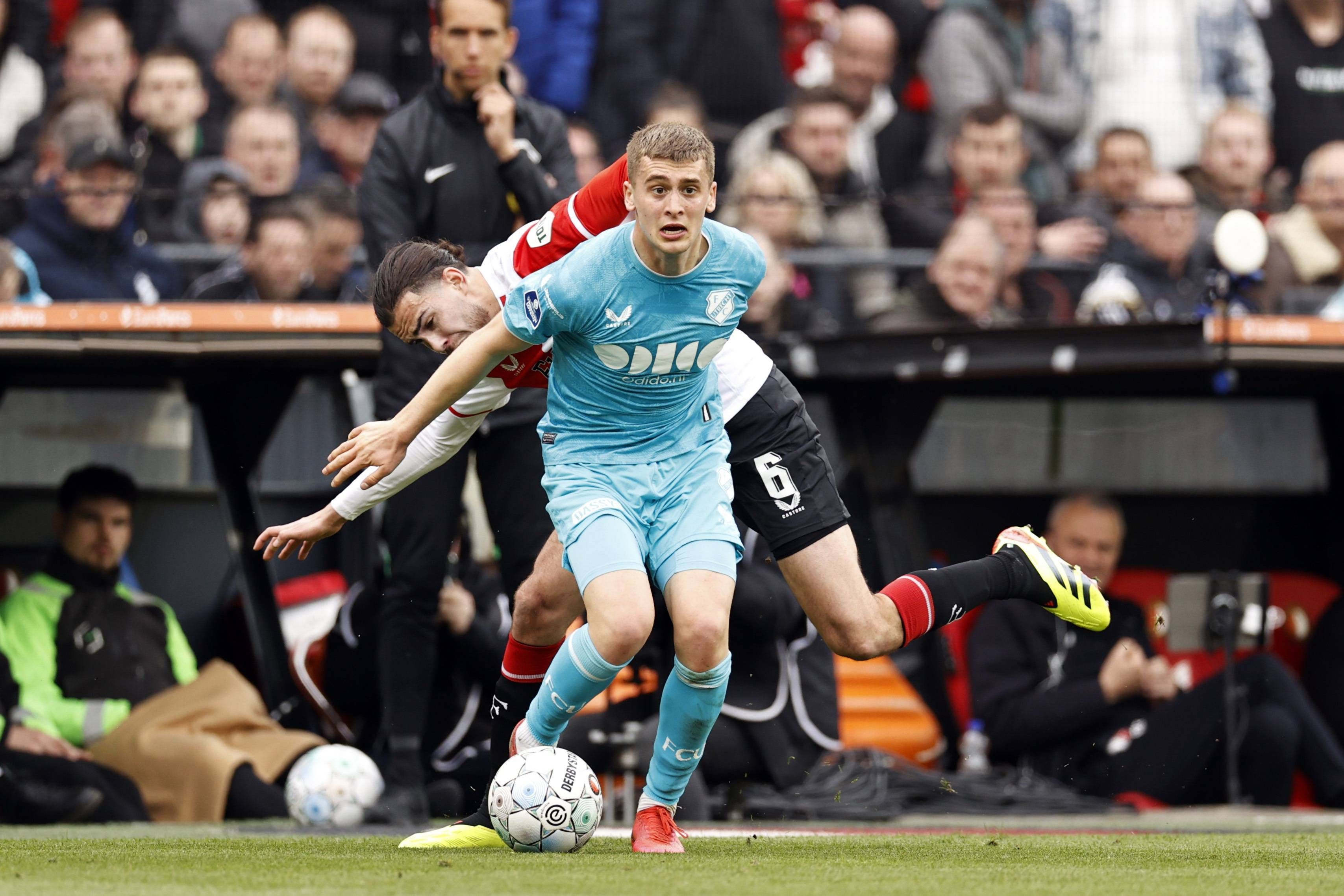 Oscar Fraulo im Einsatz für den FC Utrecht.