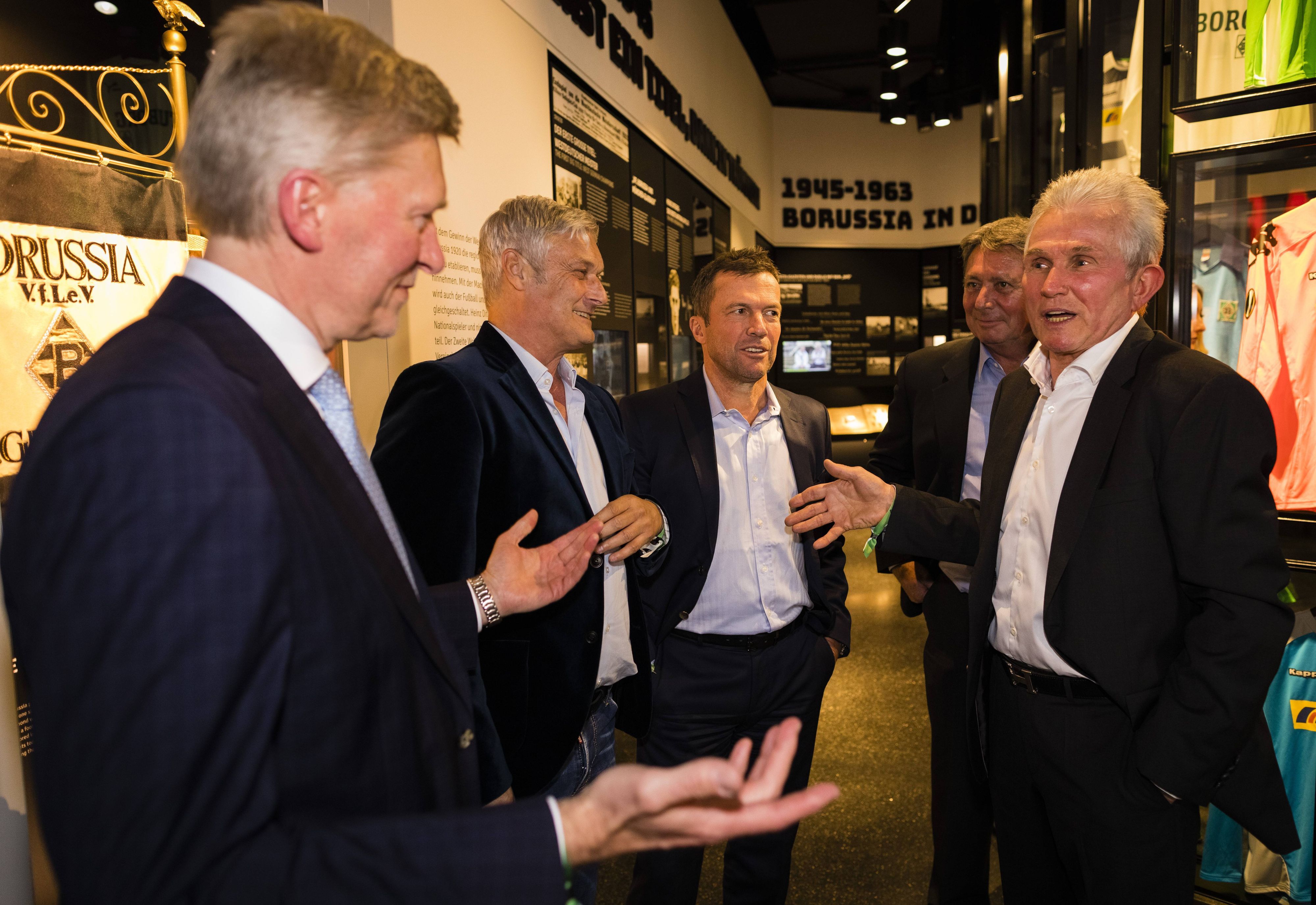 Legenden von Borussia Mönchengladbach im Gespräch.
