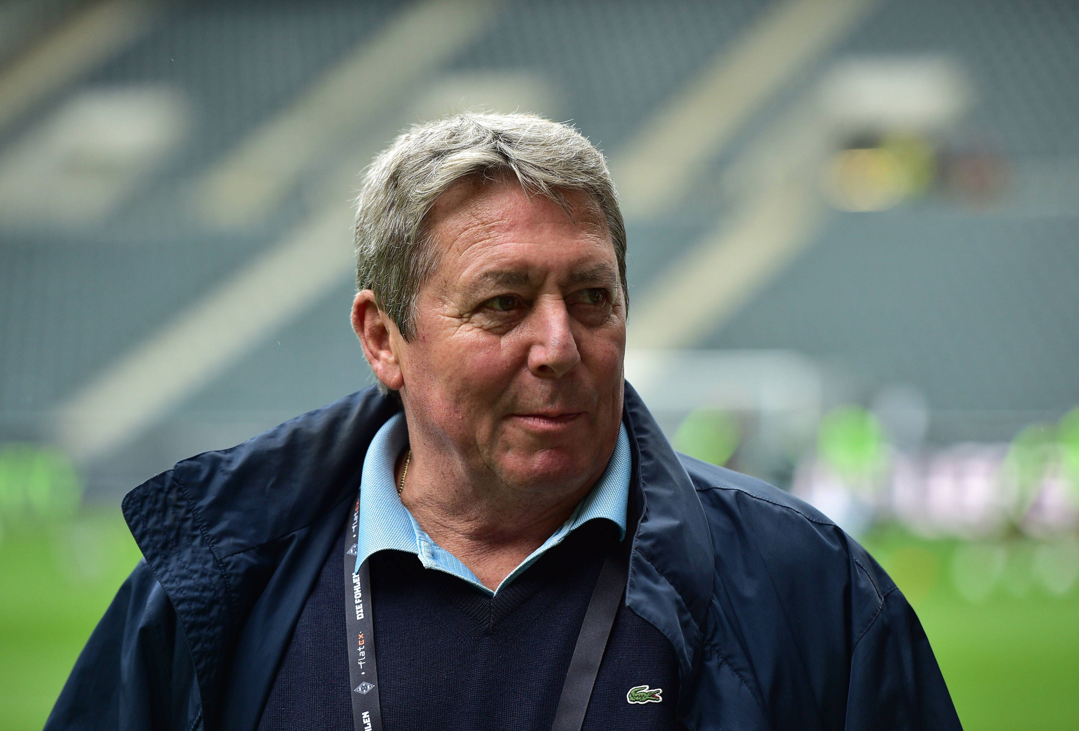 Trainer-Legende Bernd Krauss von Borussia Mönchengladbach.