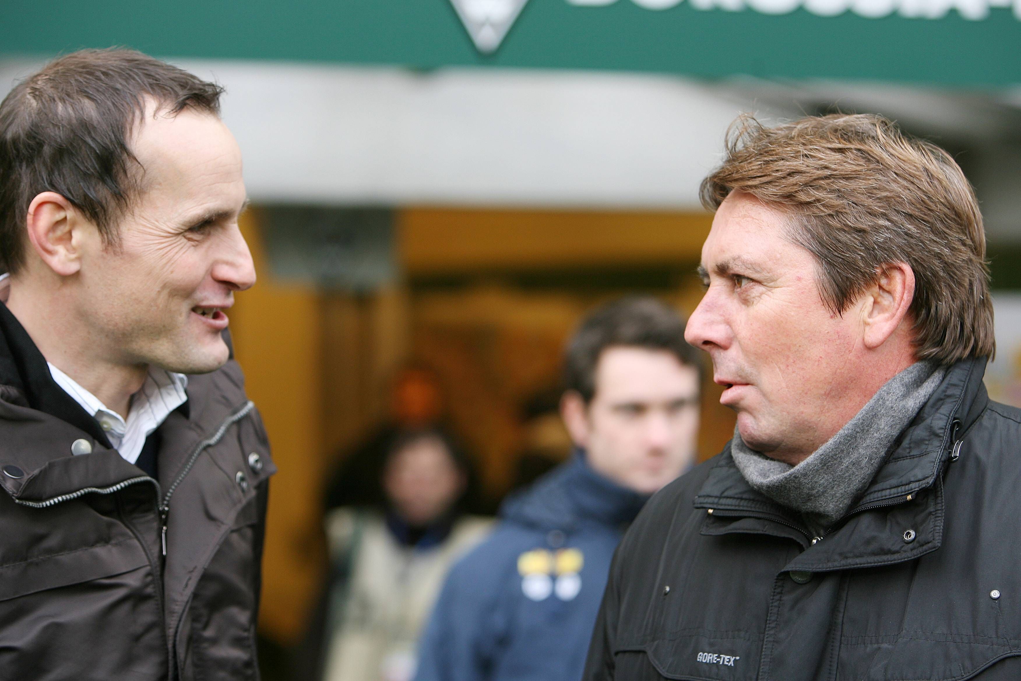 Zwei Legenden von Borussia Mönchengladbach im Gespräch.