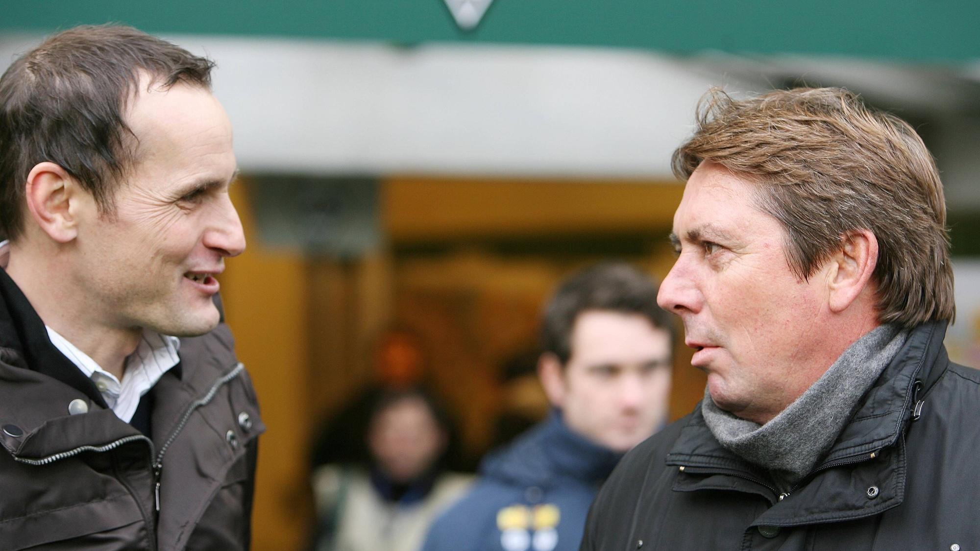 Zwei Legenden von Borussia Mönchengladbach im Gespräch.