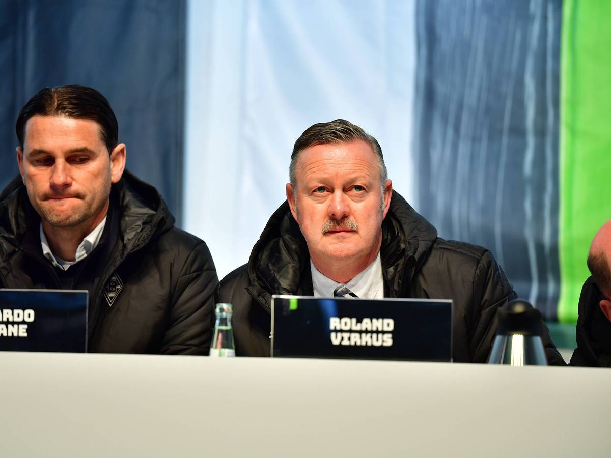 Gerardo Seoane und Roland Virkus bei der Mitgliederversammlung.