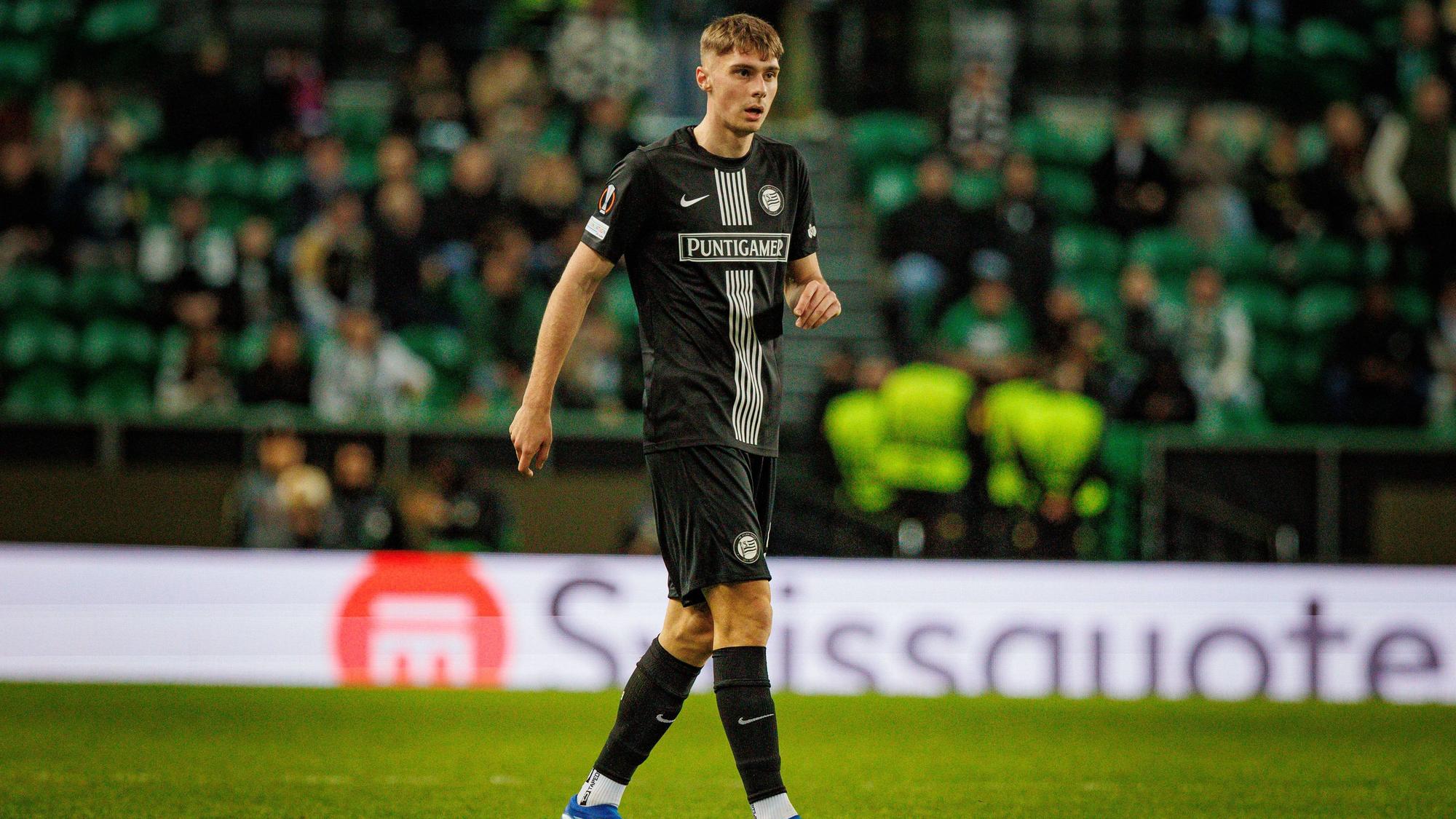 Szymon Wlodarczyk im Trikot von Sturm Graz.