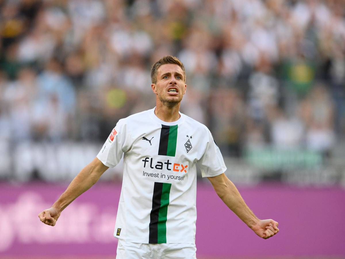 Patrick Herrmann im Borussia-Trikot