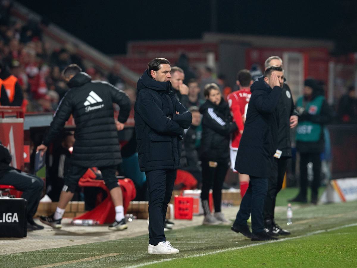 Gerardo Seoane und Nenad Bjelica stehen an der Seitenlinie.