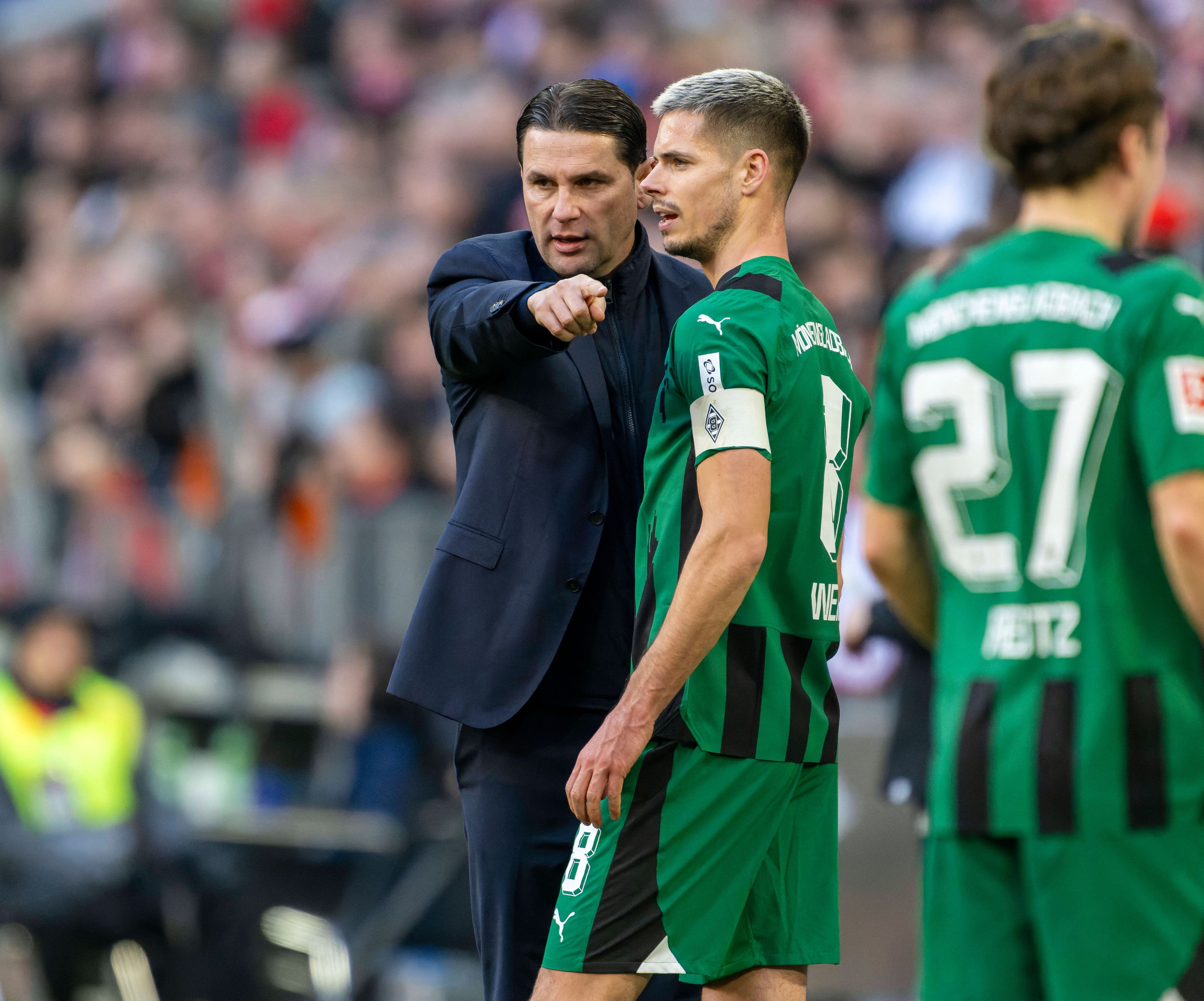 Julian Weigl im Gespräch mit Gerardo Seoane.