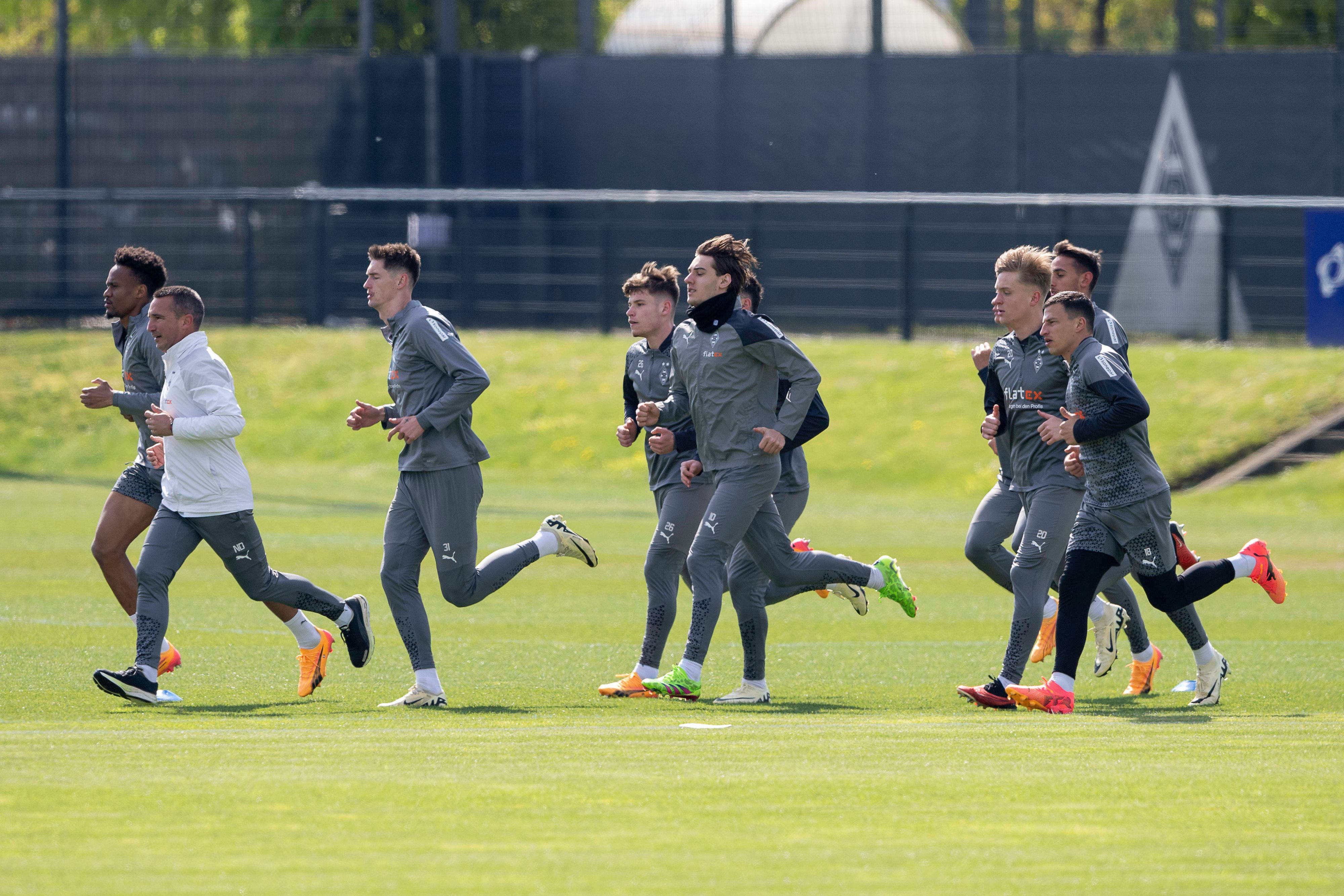 Borussia-Spieler im Training.
