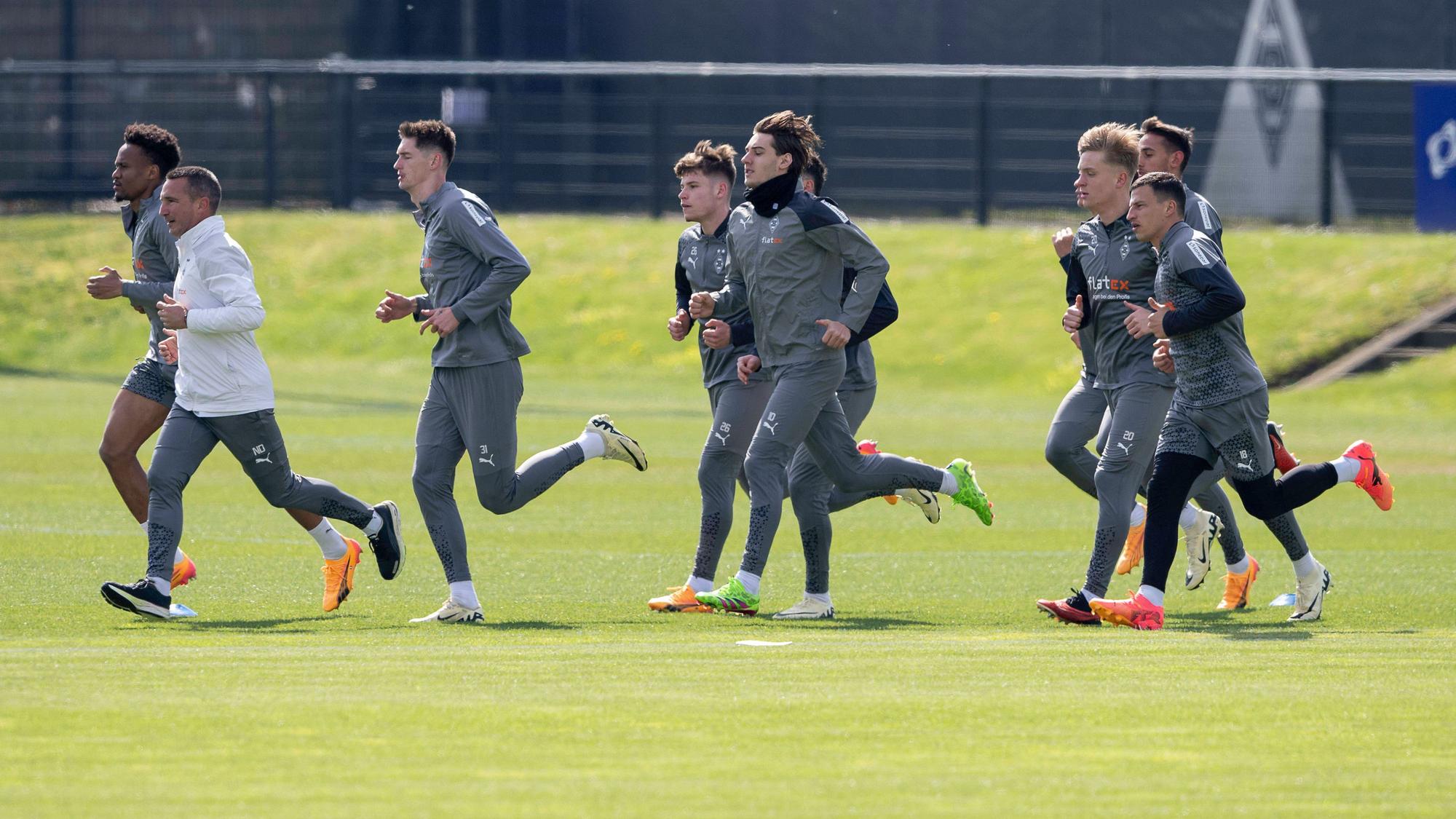 Borussia-Spieler im Training.