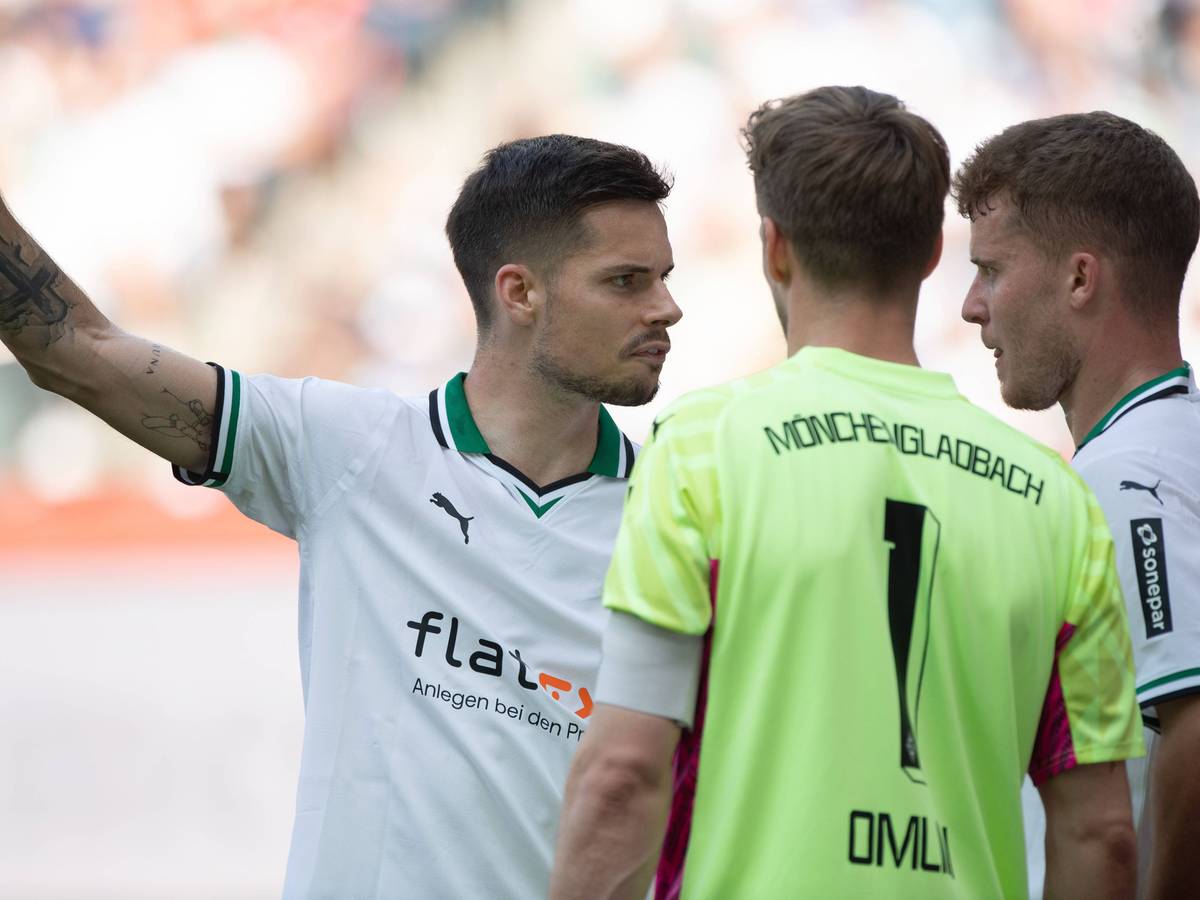 Profis von Borussia Mönchengladbach im Gespräch.